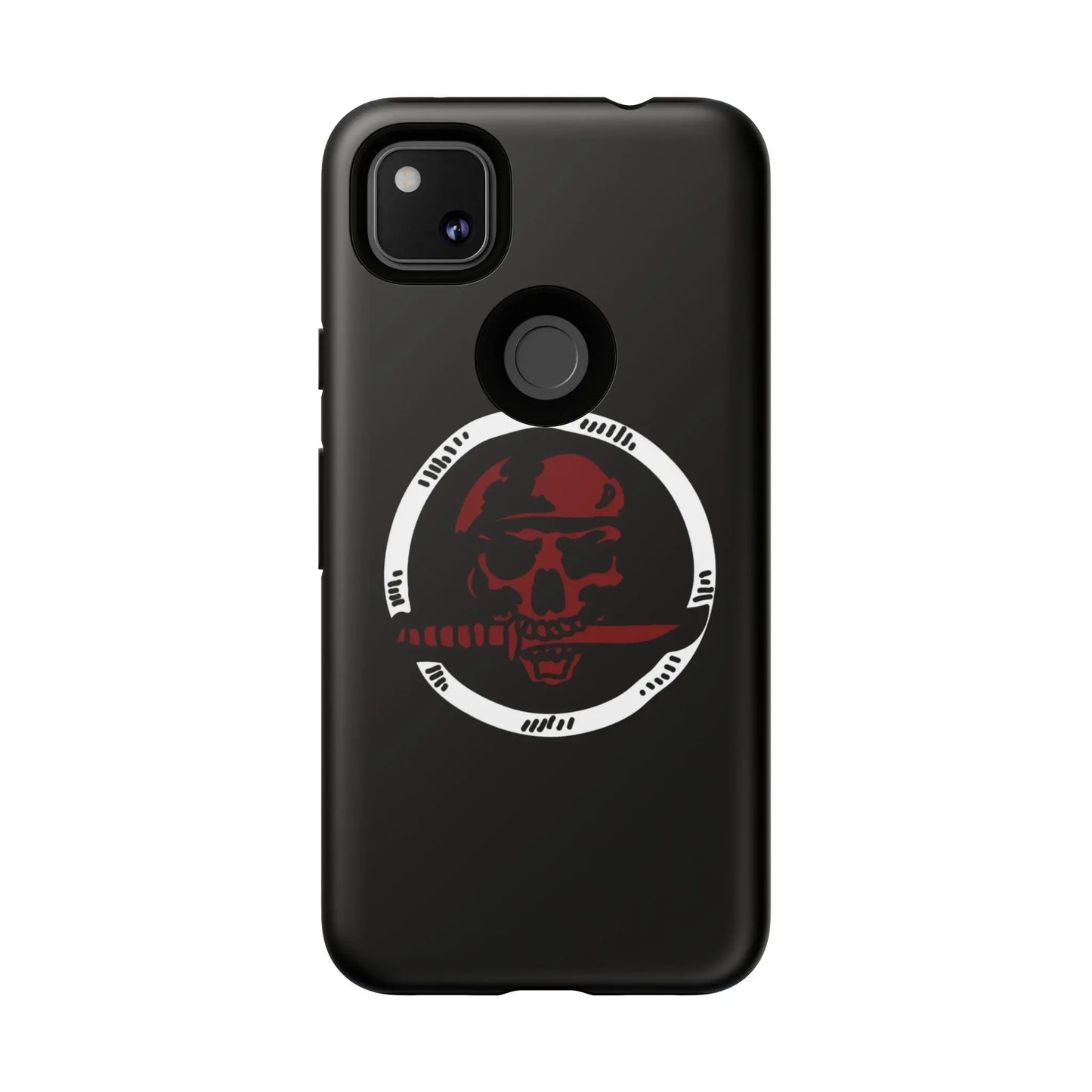 Phone Case - Skull and Sword Edgy Smartphone Cover for Men Printify