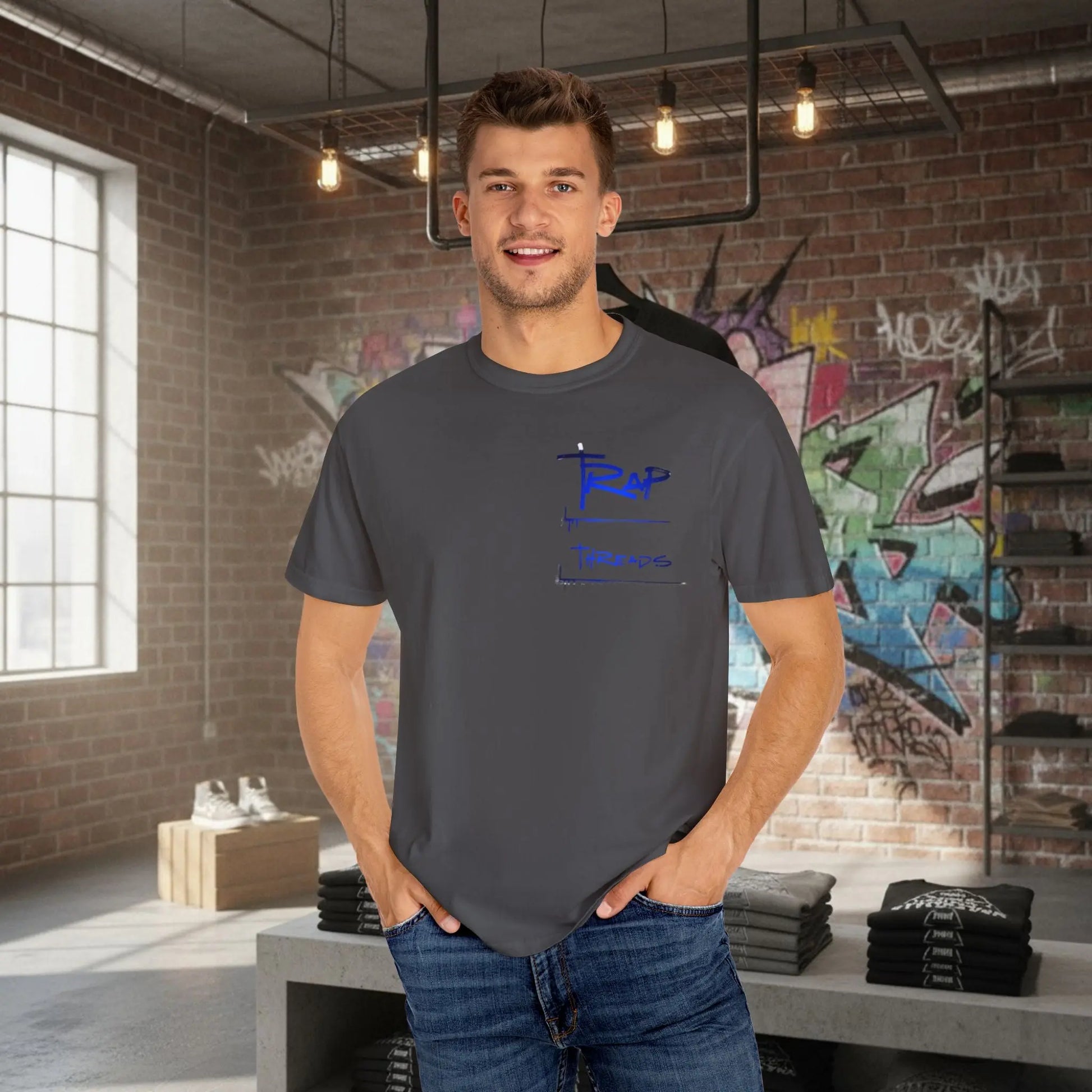 Trap Threads T-Shirt - Streetwear Hip-Hop Graphic Tee Printify