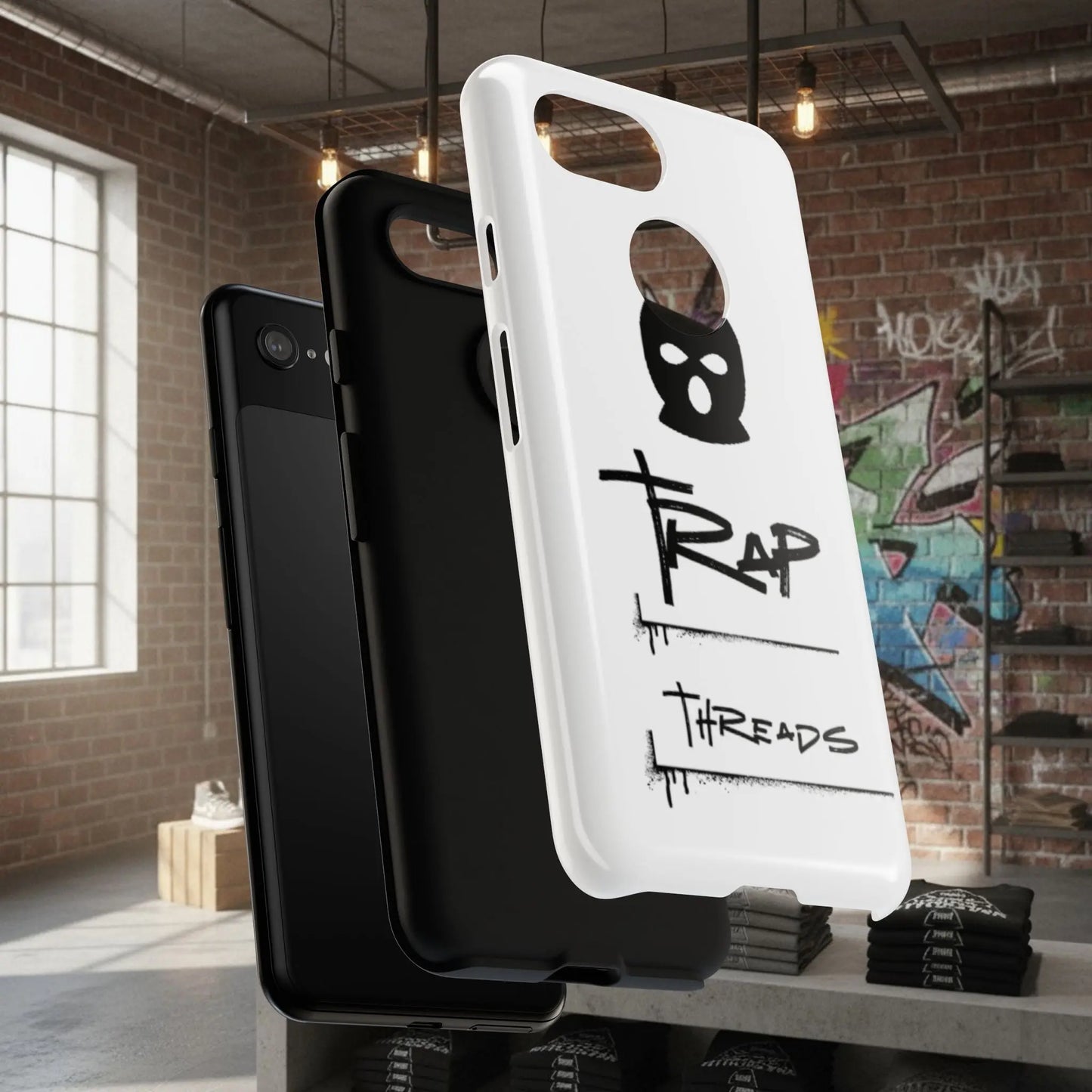Phone Case - 'Trap Threads' Skully Logo Protective Cover Trap Threads clothing
