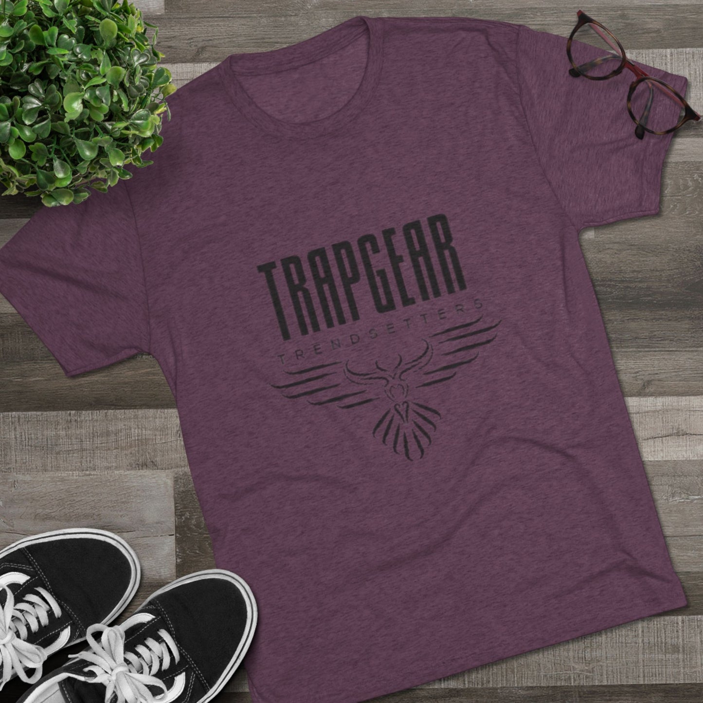 TrapGear Hustle Trees Graphic Tee — Trendsetter Streetwear Crew
