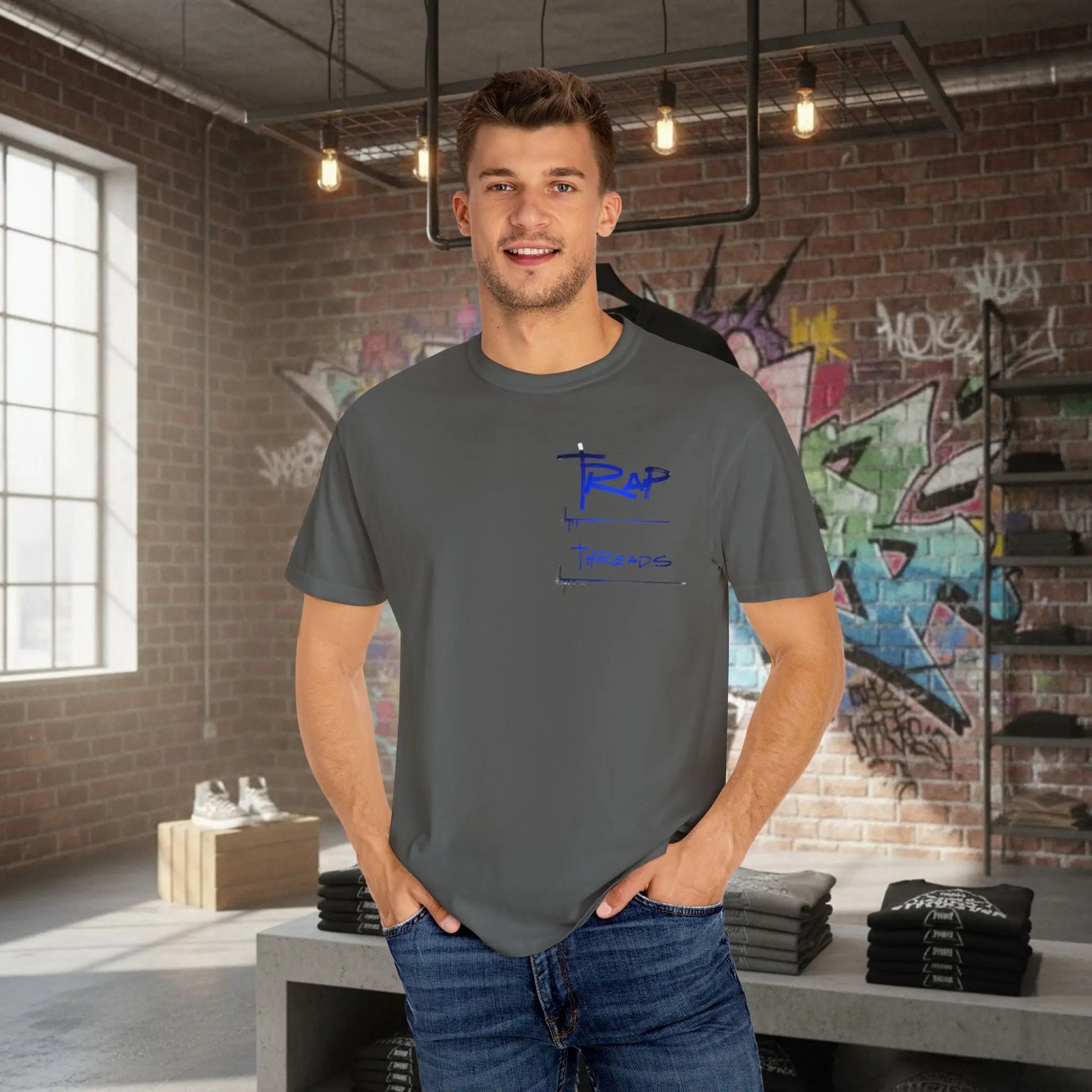 Trap Threads T-Shirt - Streetwear Hip-Hop Graphic Tee Printify