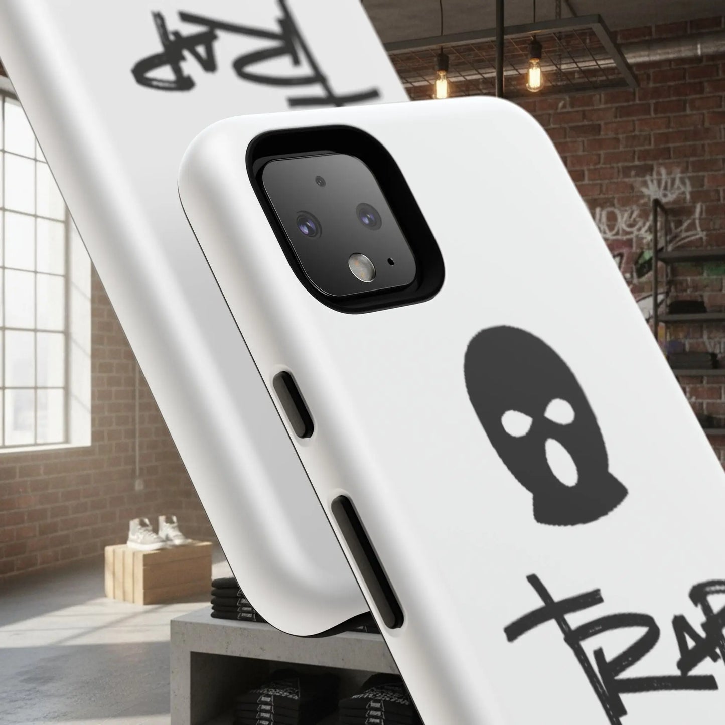 Phone Case - 'Trap Threads' Skully Logo Protective Cover Trap Threads clothing