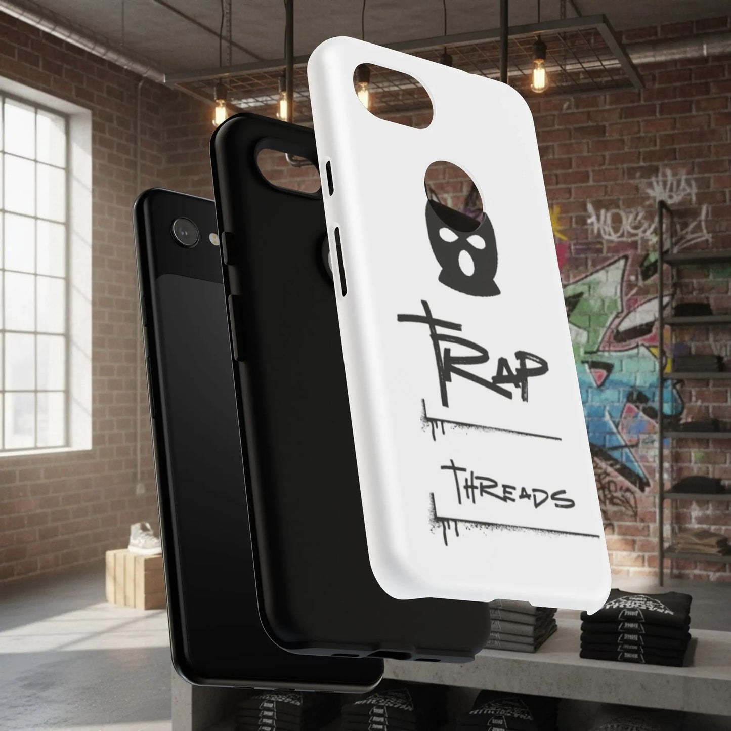 Phone Case - 'Trap Threads' Skully Logo Protective Cover Trap Threads clothing