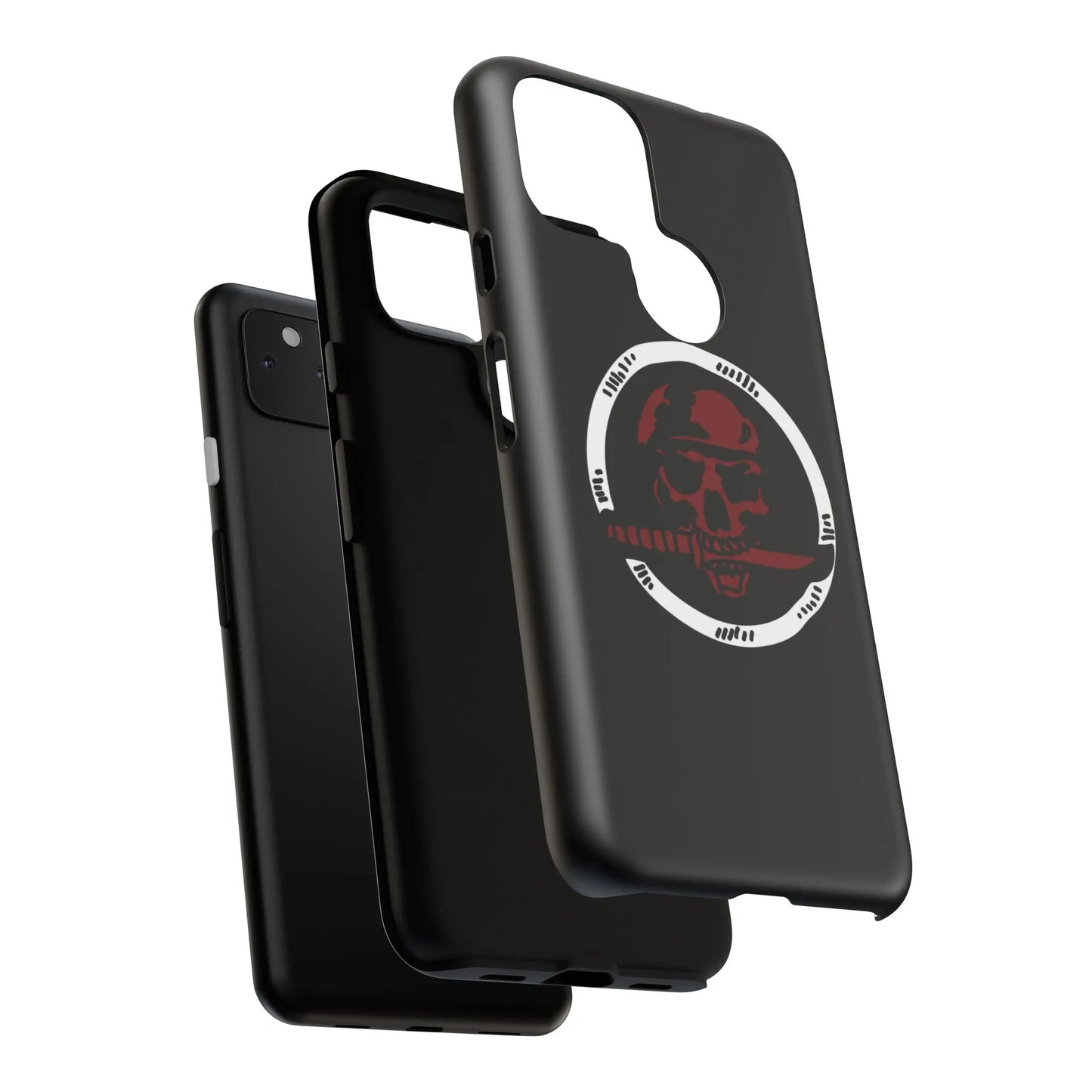 Phone Case - Skull and Sword Edgy Smartphone Cover for Men Printify