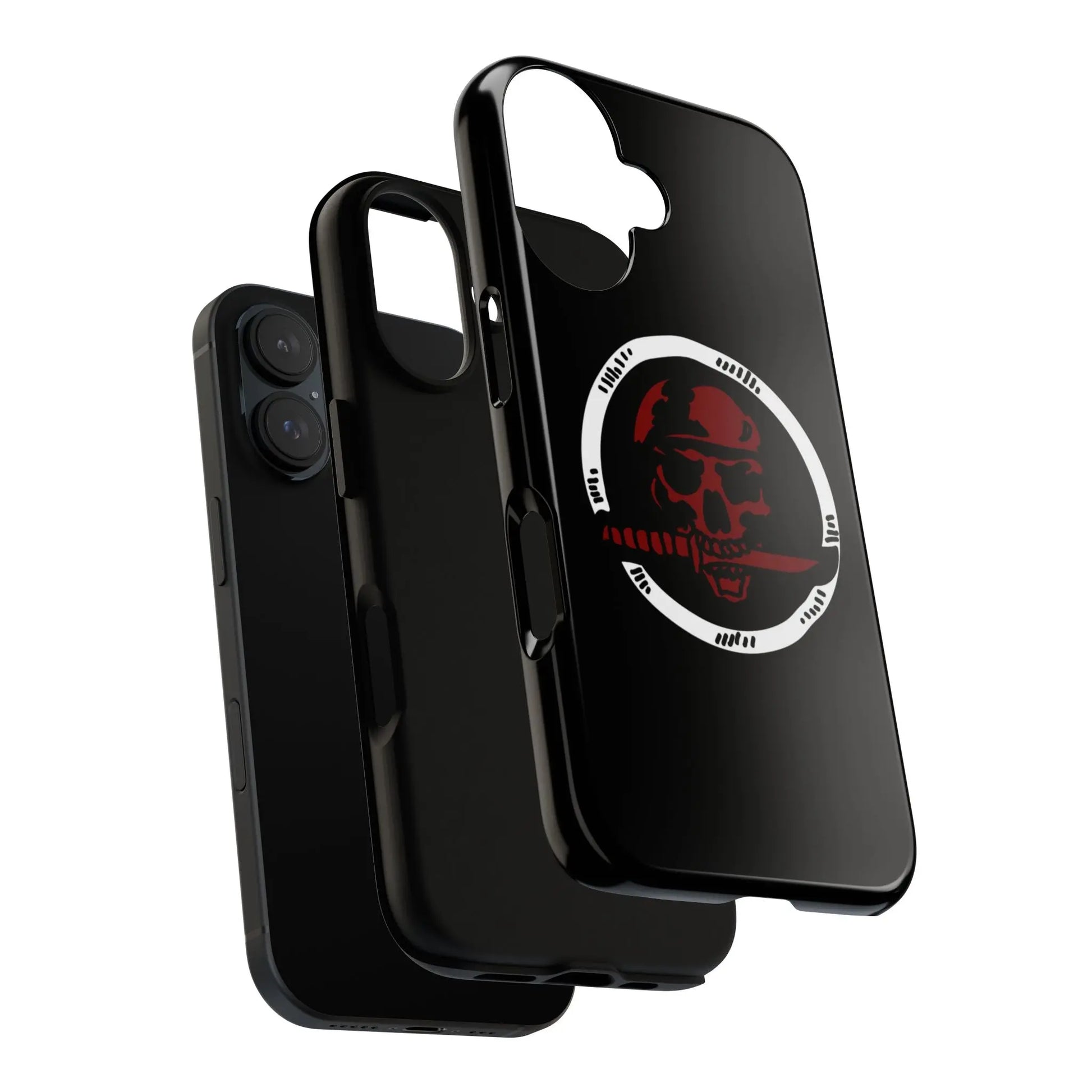 Phone Case - Skull and Sword Edgy Smartphone Cover for Men Printify