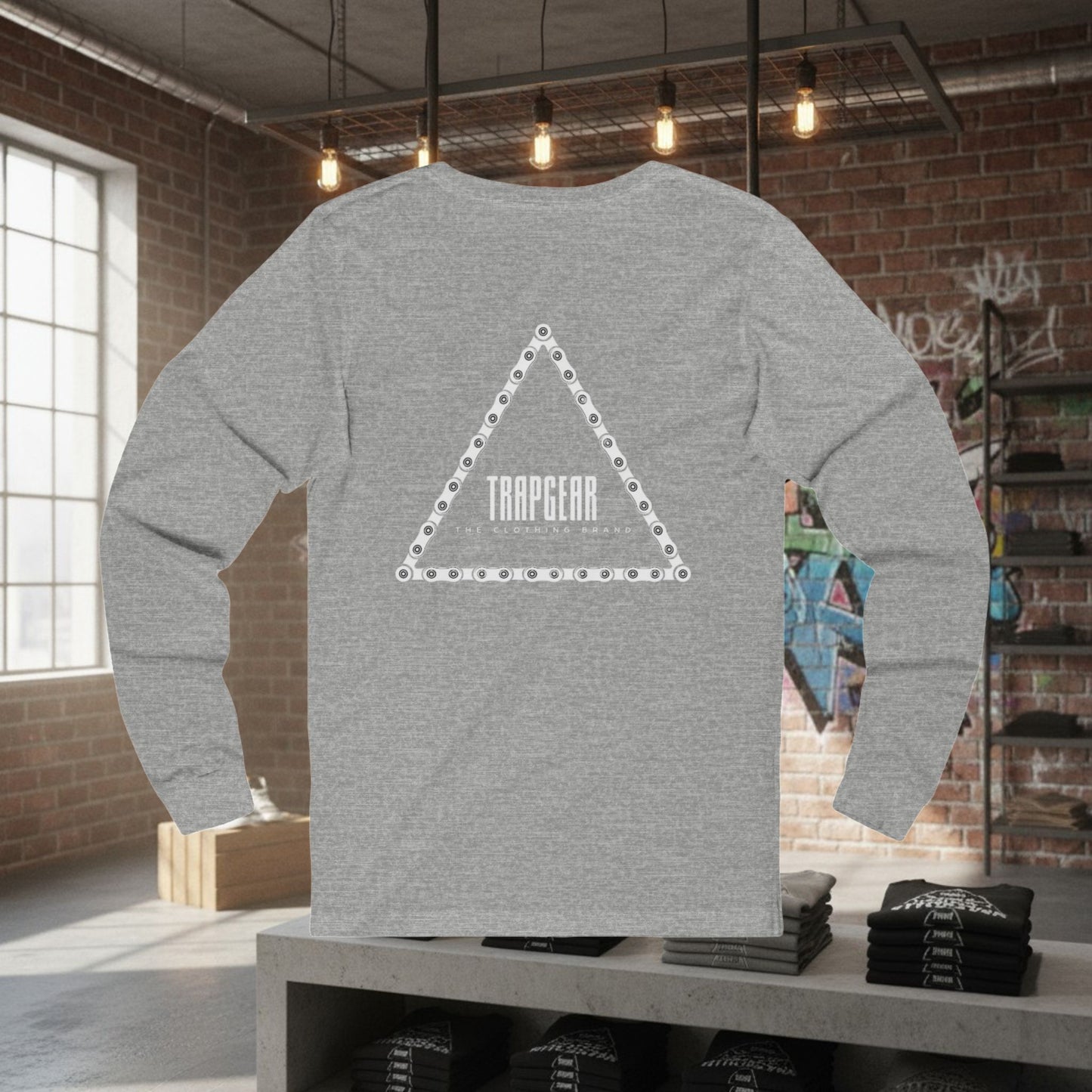 Crown TrapGear Logo Long Sleeve Tee