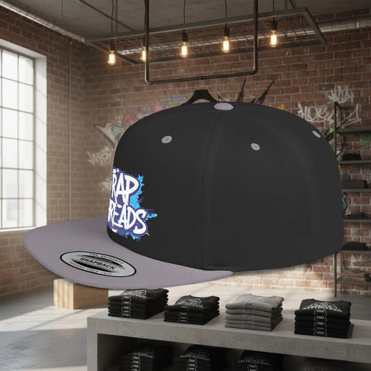 Snapback Hat Trap Threads logo Printify