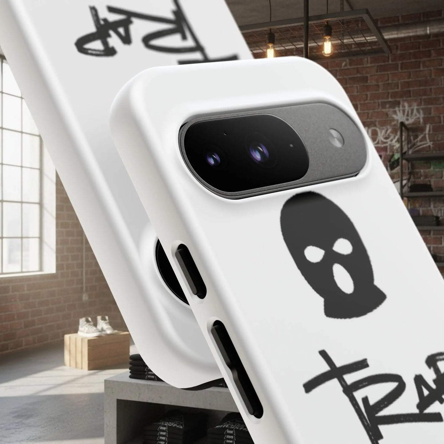 Phone Case - 'Trap Threads' Skully Logo Protective Cover Trap Threads clothing