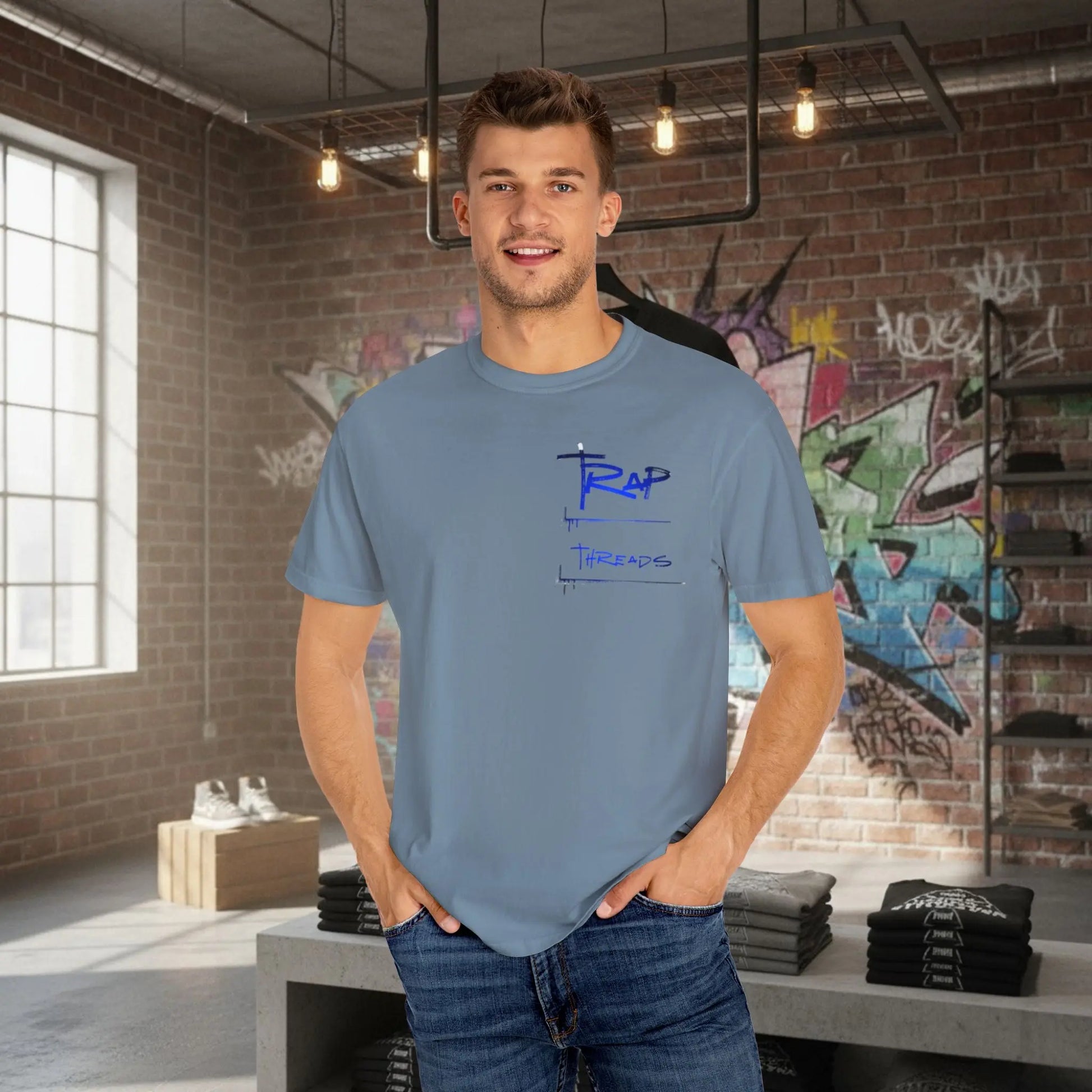 Trap Threads T-Shirt - Streetwear Hip-Hop Graphic Tee Printify