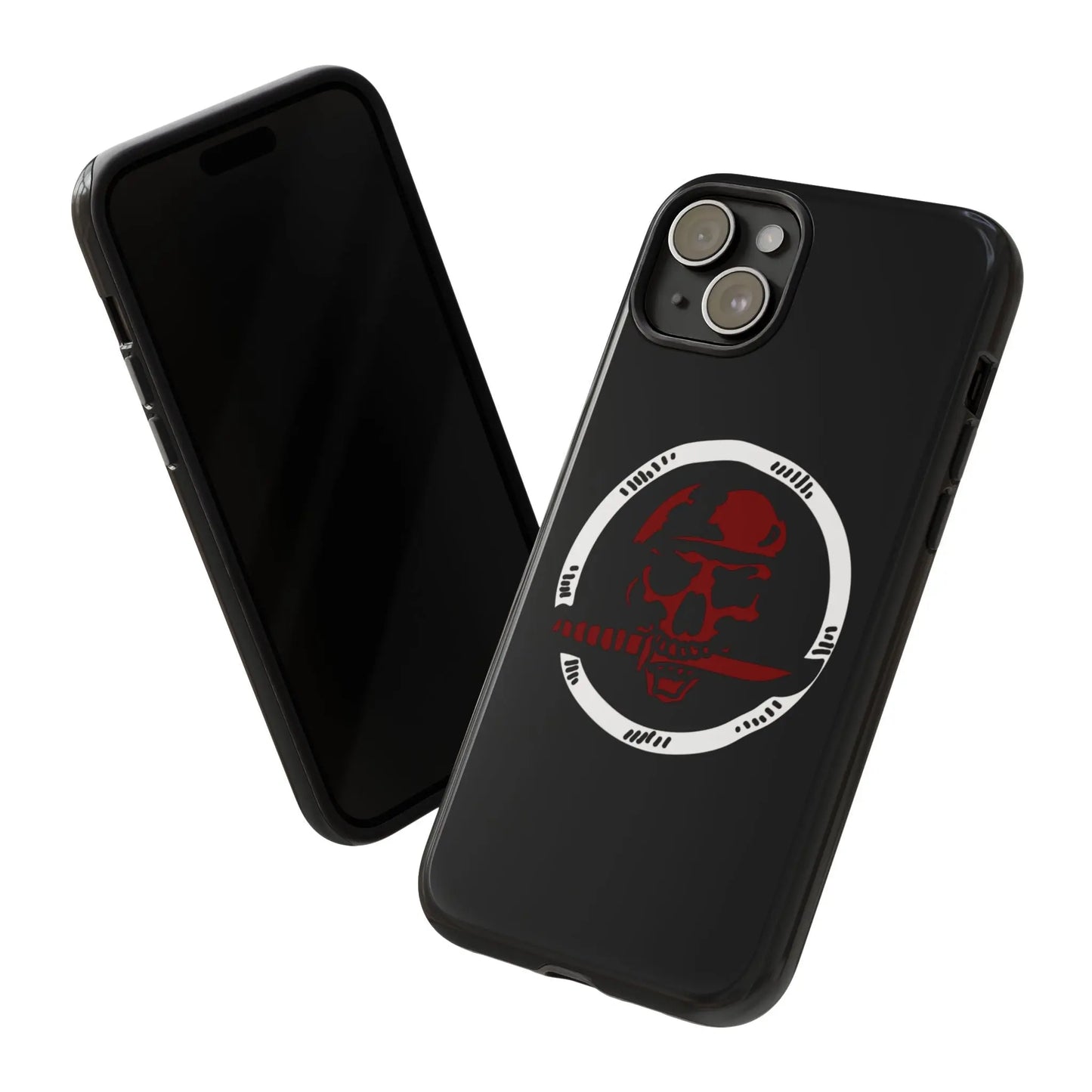 Phone Case - Skull and Sword Edgy Smartphone Cover for Men Printify
