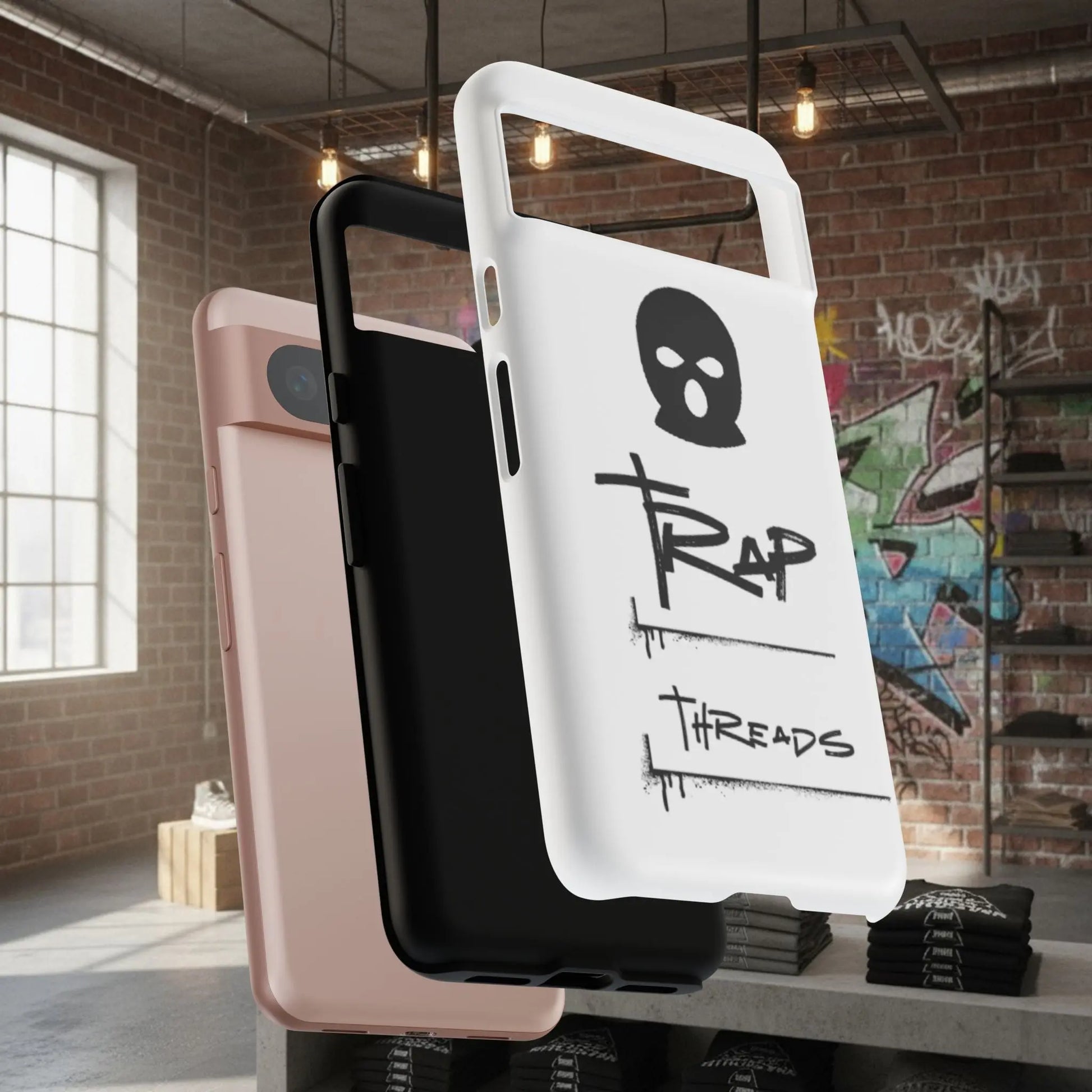 Phone Case - 'Trap Threads' Skully Logo Protective Cover Trap Threads clothing