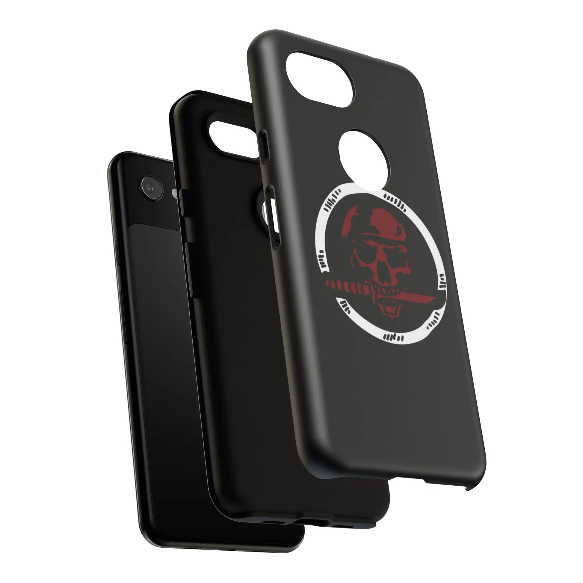 Phone Case - Skull and Sword Edgy Smartphone Cover for Men Printify