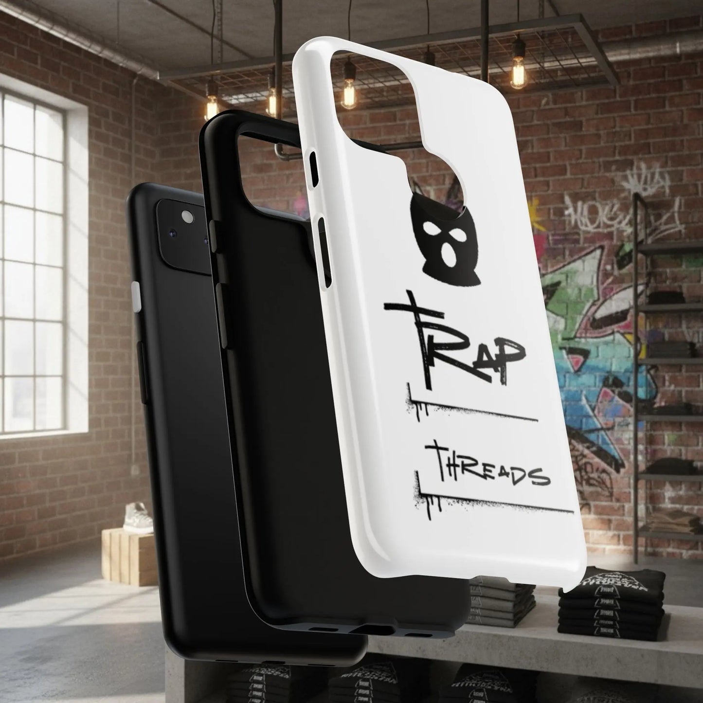 Phone Case - 'Trap Threads' Skully Logo Protective Cover Trap Threads clothing