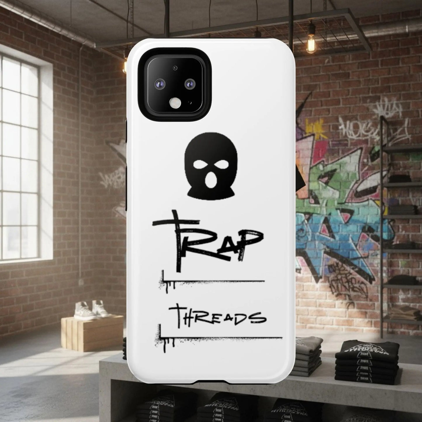 Phone Case - 'Trap Threads' Skully Logo Protective Cover Trap Threads clothing