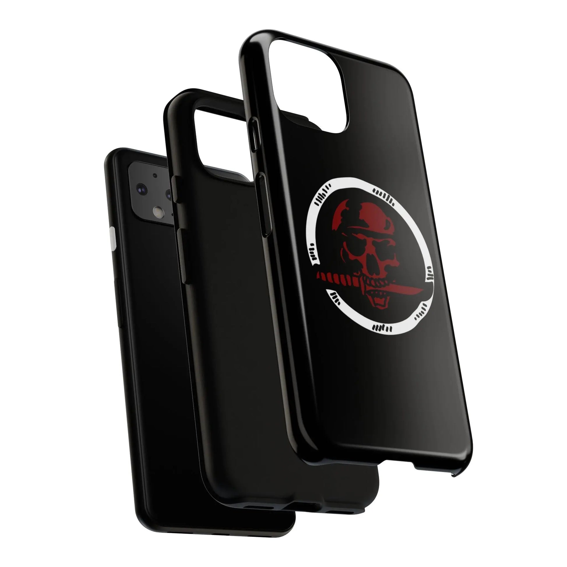 Phone Case - Skull and Sword Edgy Smartphone Cover for Men Printify