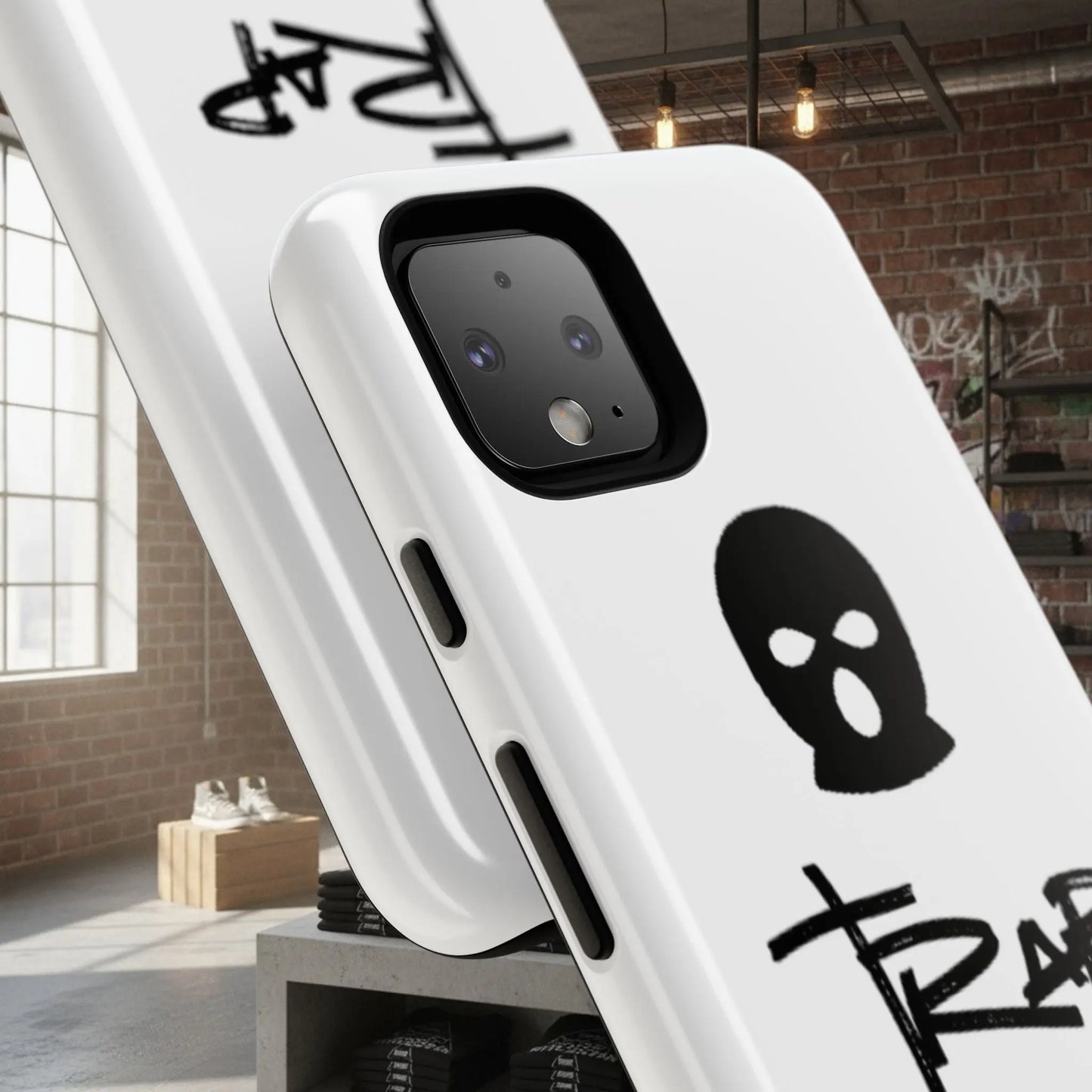 Phone Case - 'Trap Threads' Skully Logo Protective Cover Trap Threads clothing