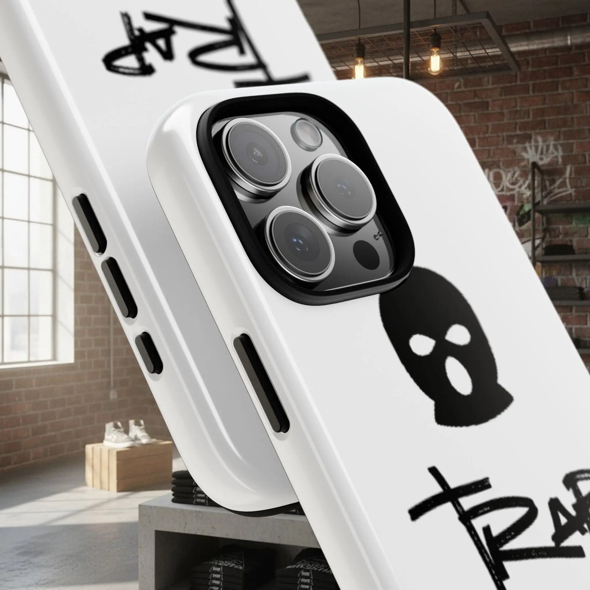 Phone Case - 'Trap Threads' Skully Logo Protective Cover Trap Threads clothing