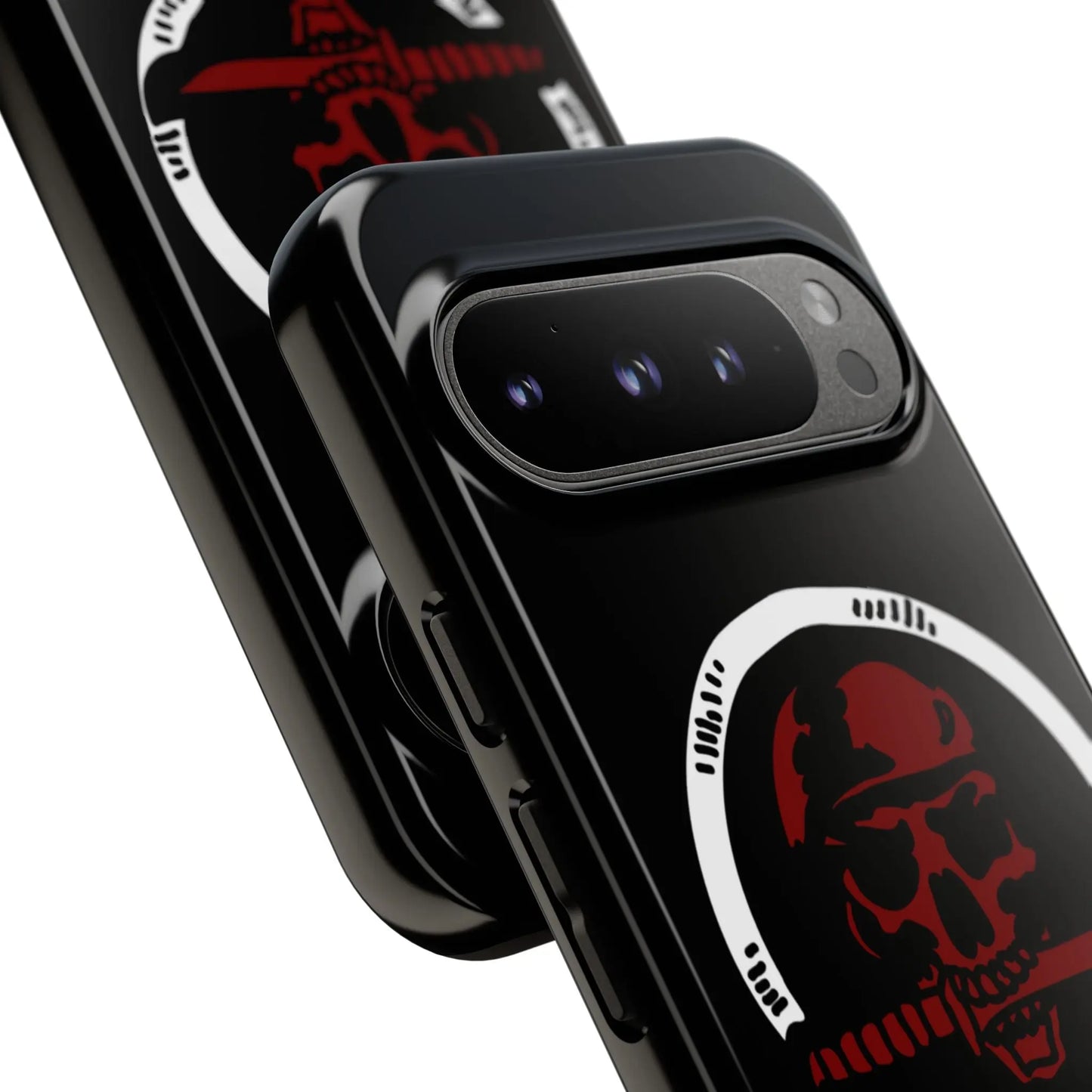 Phone Case - Skull and Sword Edgy Smartphone Cover for Men Printify