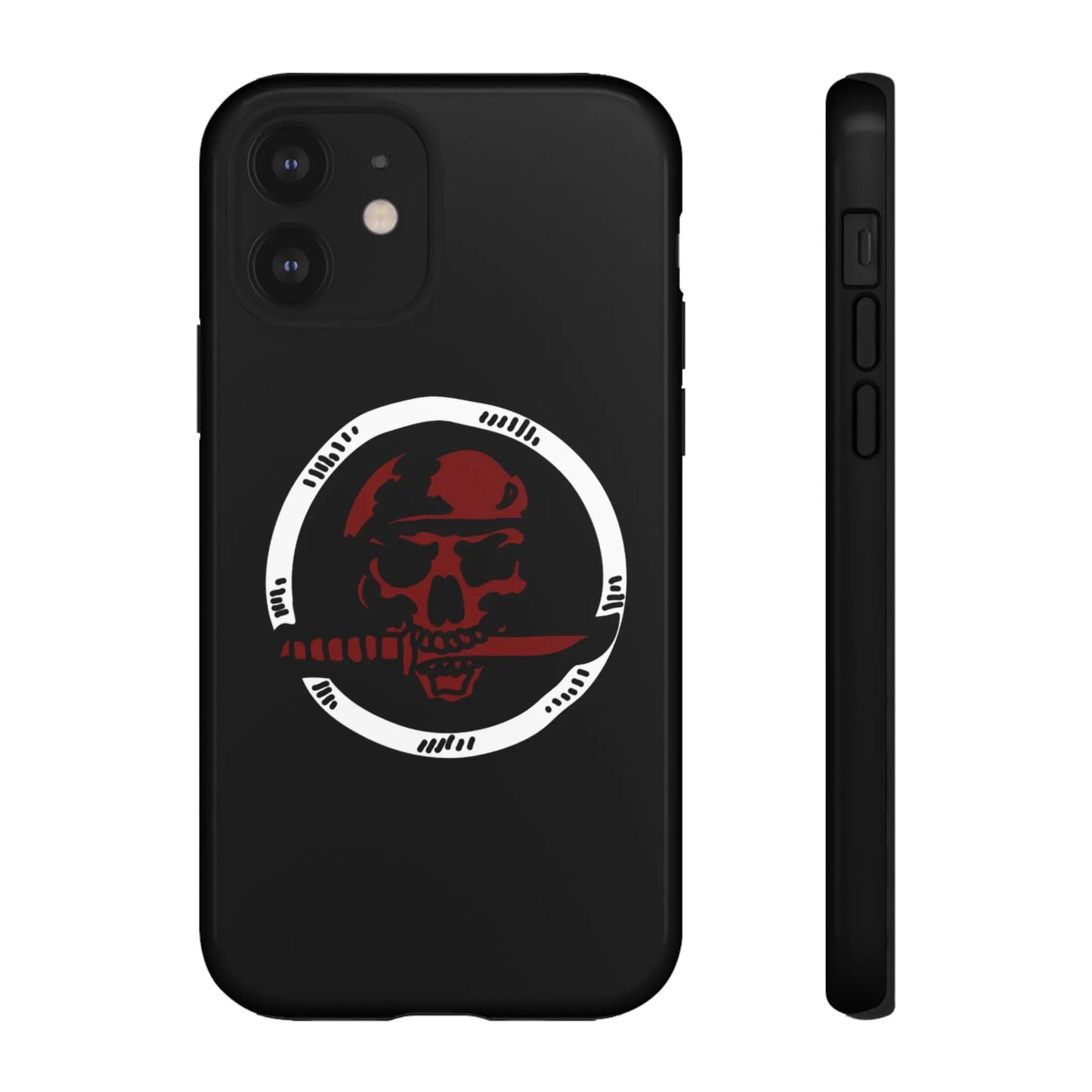 Phone Case - Skull and Sword Edgy Smartphone Cover for Men Printify