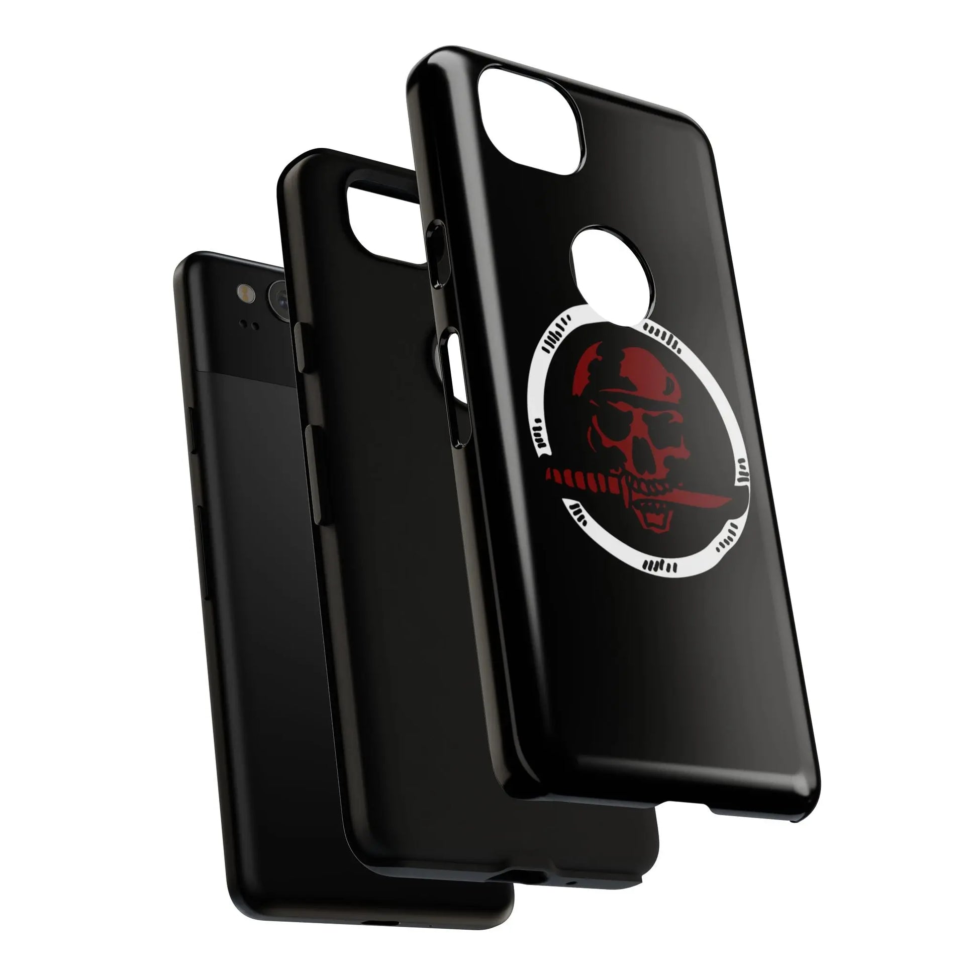 Phone Case - Skull and Sword Edgy Smartphone Cover for Men Printify