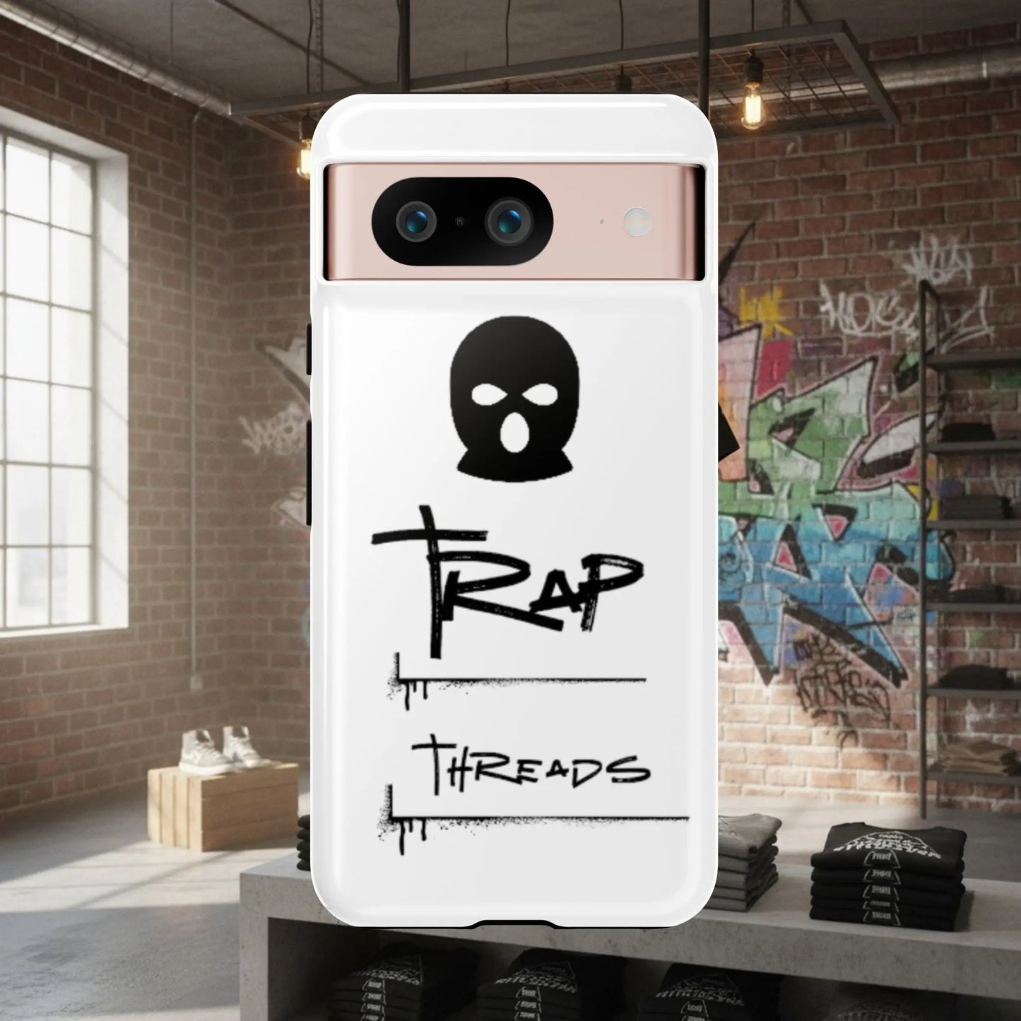 Phone Case - 'Trap Threads' Skully Logo Protective Cover Trap Threads clothing