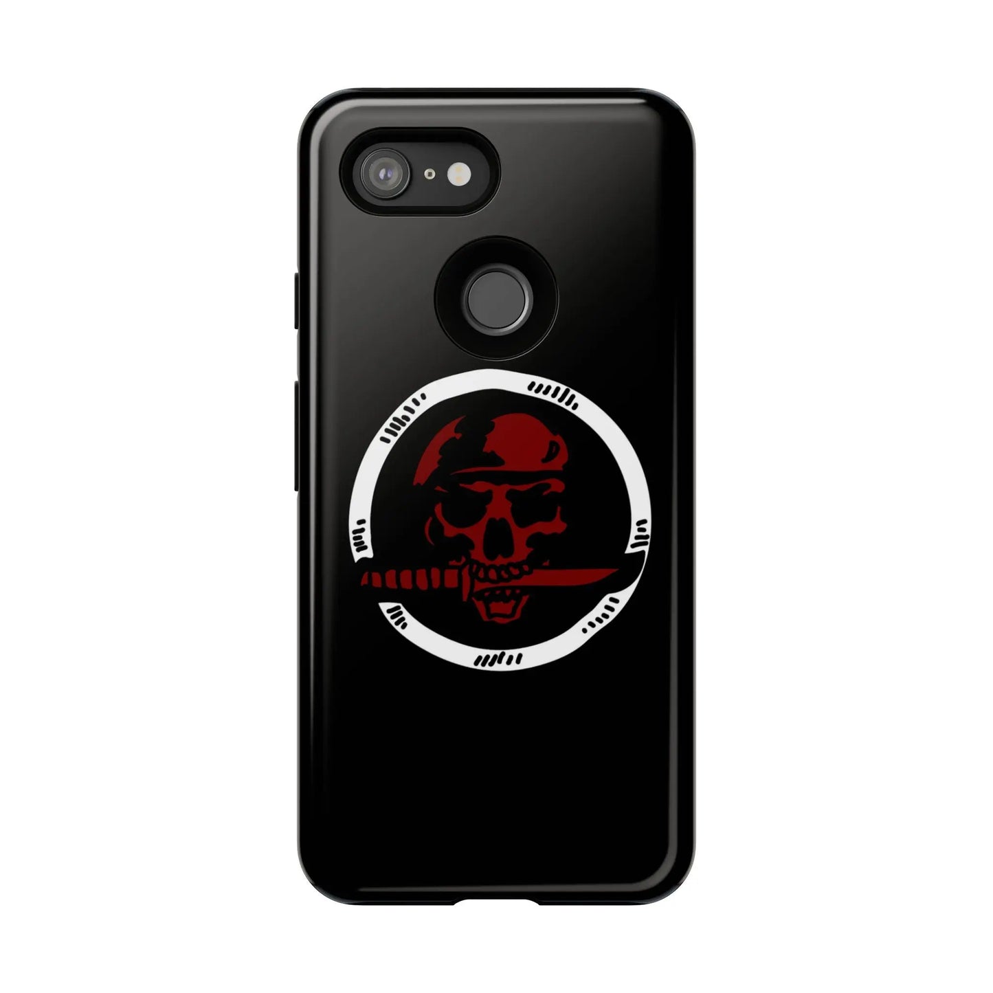 Phone Case - Skull and Sword Edgy Smartphone Cover for Men Printify