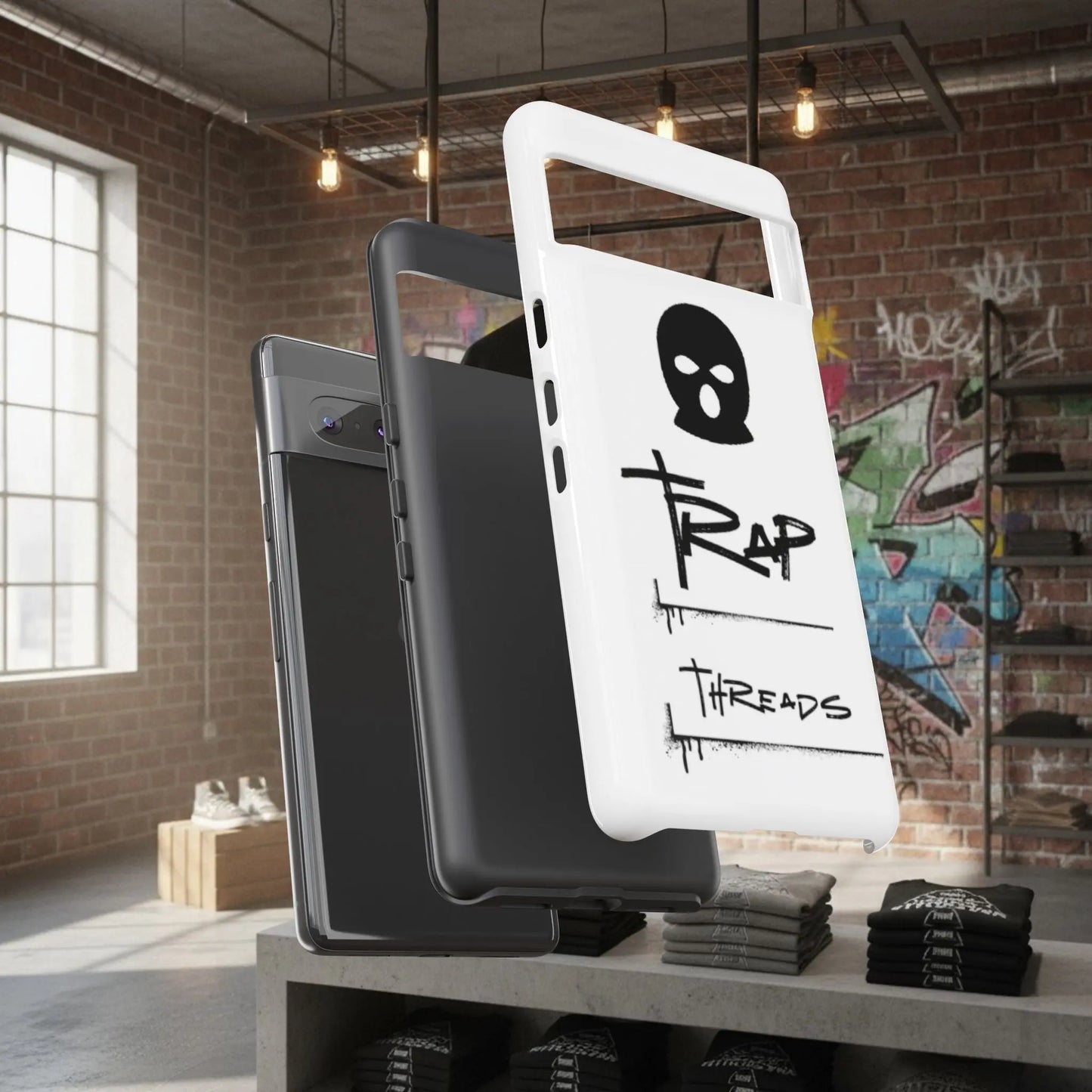 Phone Case - 'Trap Threads' Skully Logo Protective Cover Trap Threads clothing