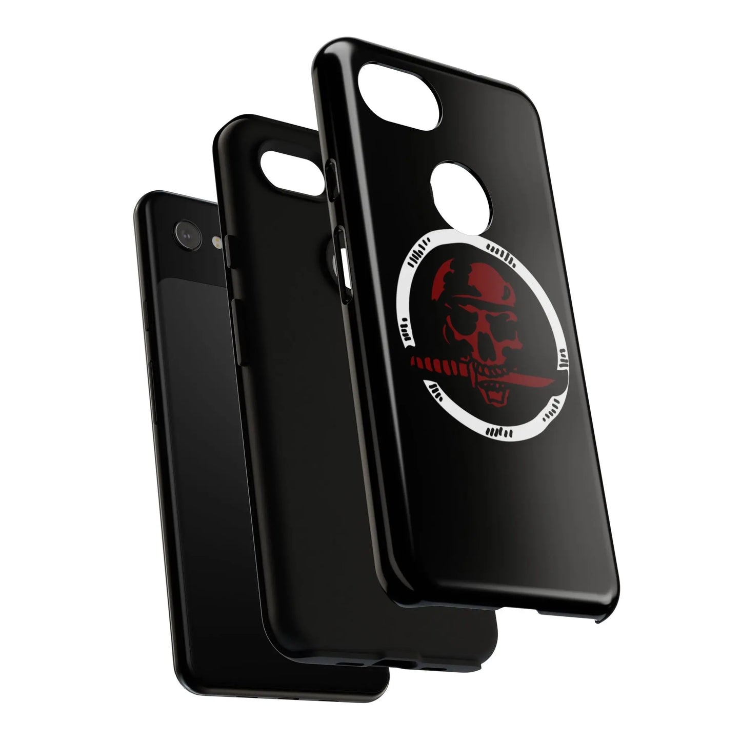Phone Case - Skull and Sword Edgy Smartphone Cover for Men Printify