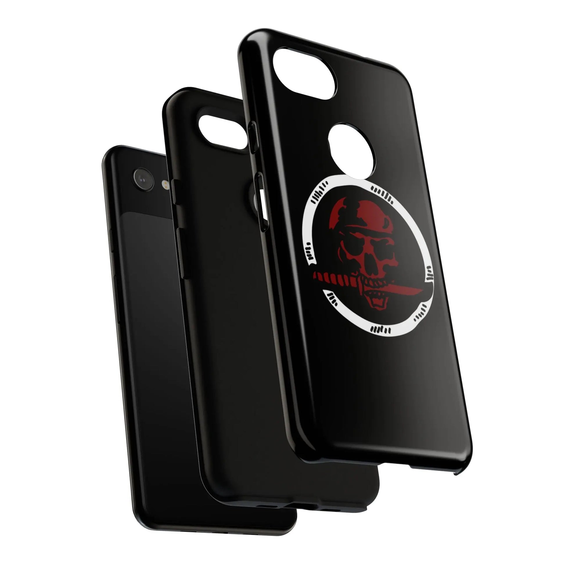 Phone Case - Skull and Sword Edgy Smartphone Cover for Men Printify