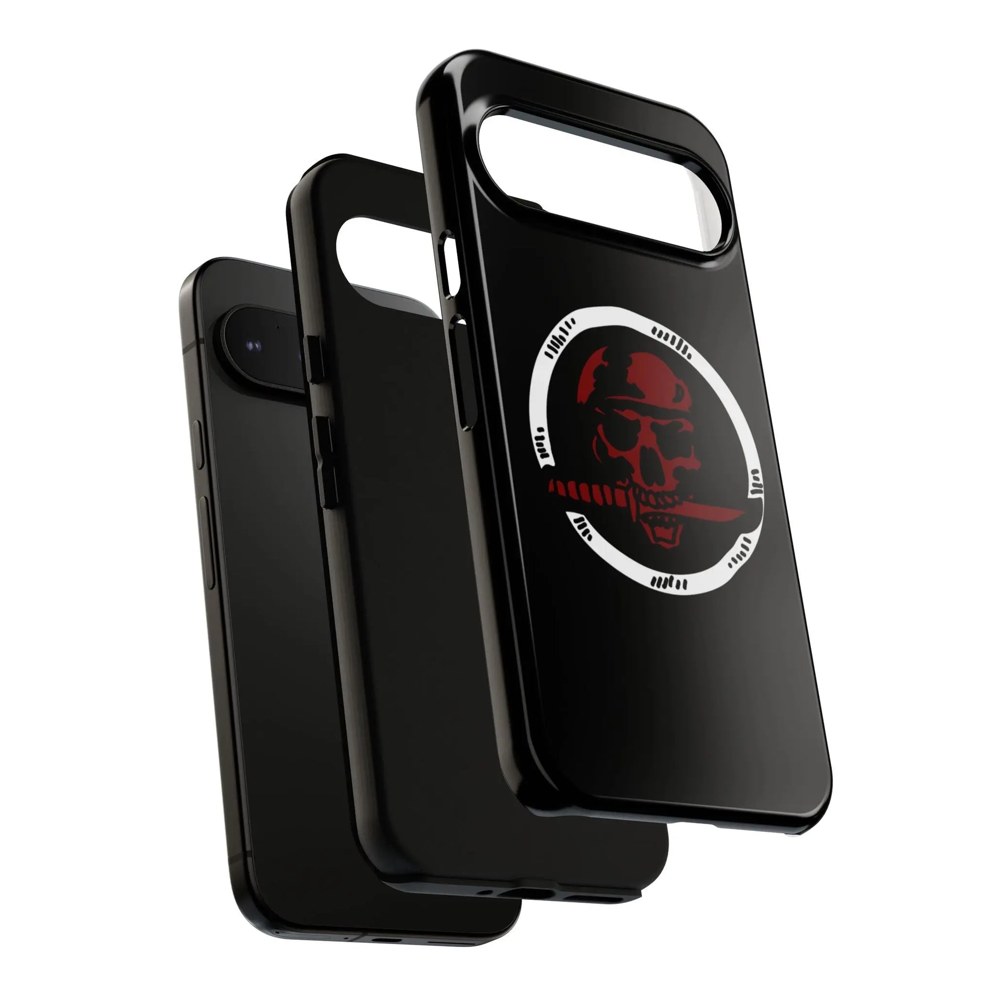 Phone Case - Skull and Sword Edgy Smartphone Cover for Men Printify