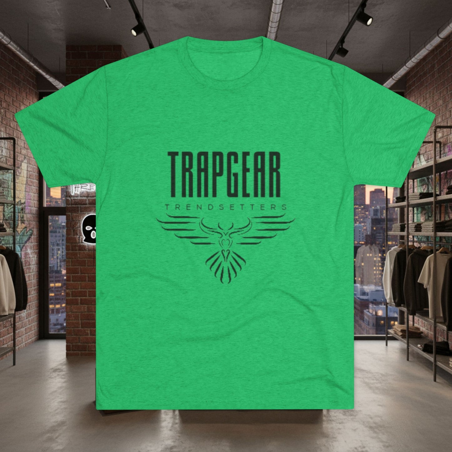 TrapGear Hustle Trees Graphic Tee — Trendsetter Streetwear Crew