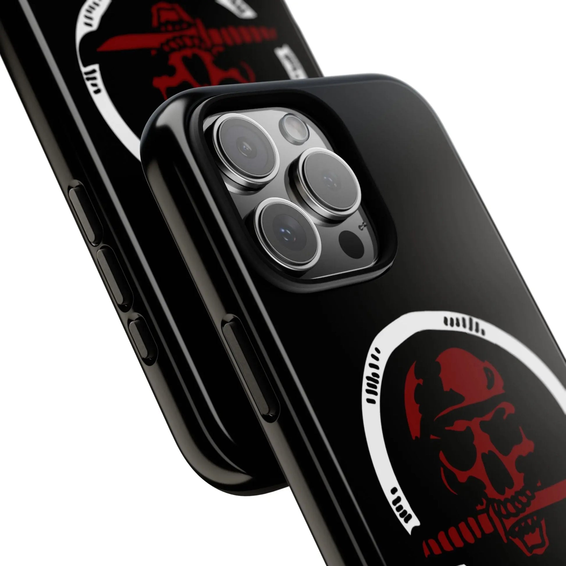 Phone Case - Skull and Sword Edgy Smartphone Cover for Men Printify