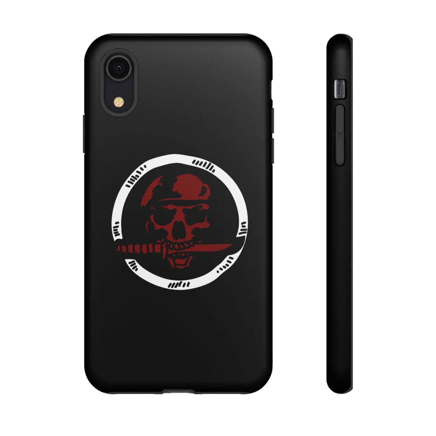 Phone Case - Skull and Sword Edgy Smartphone Cover for Men Printify