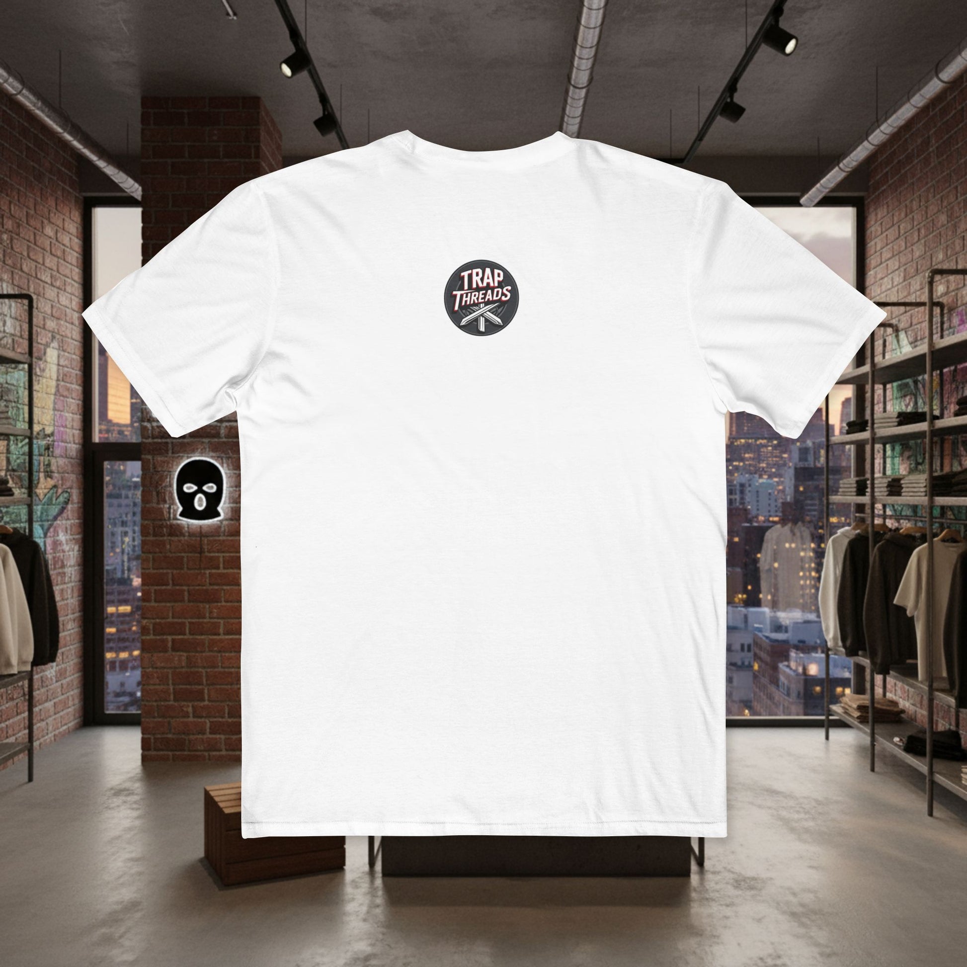 Trap Threads Bear Graphic Tee — Men's Streetwear Graphic T-Shirt by Printify