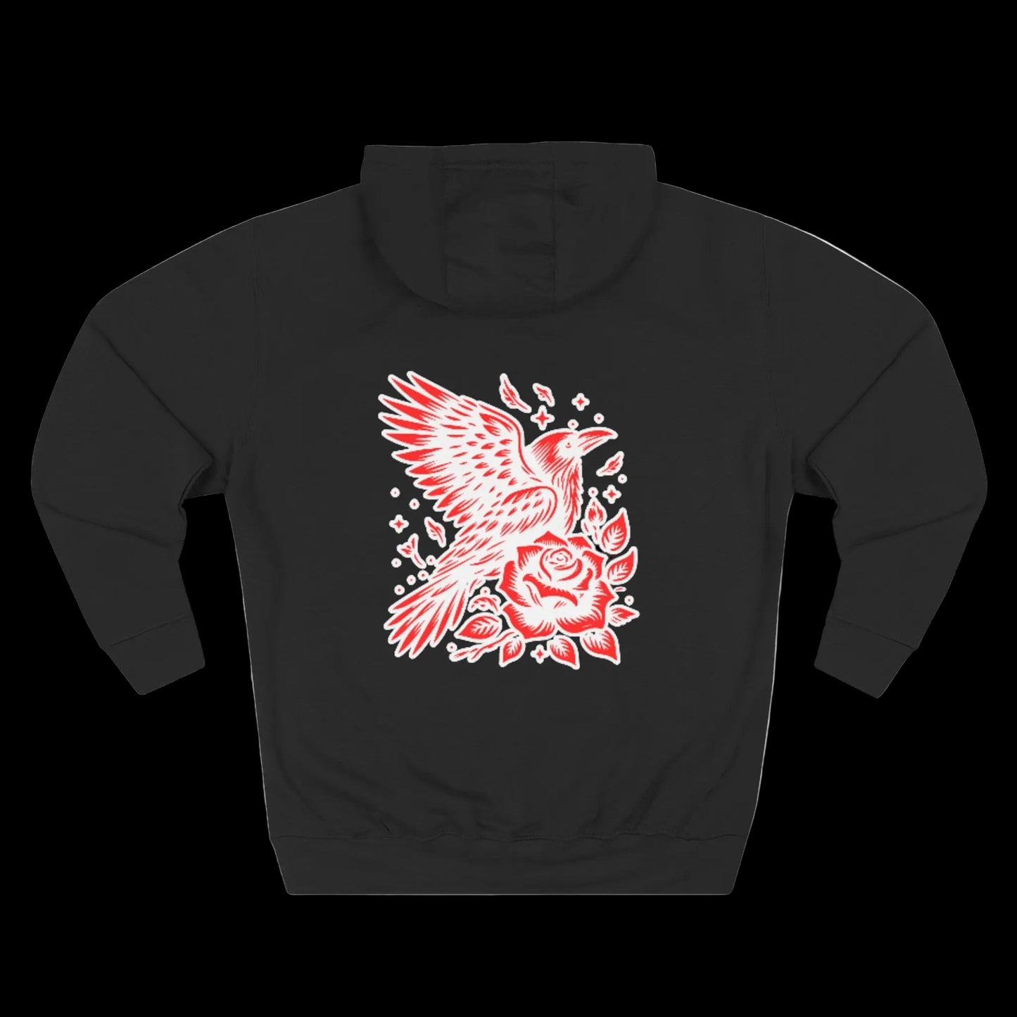 Trap Motivation Fleece Hoodie Printify