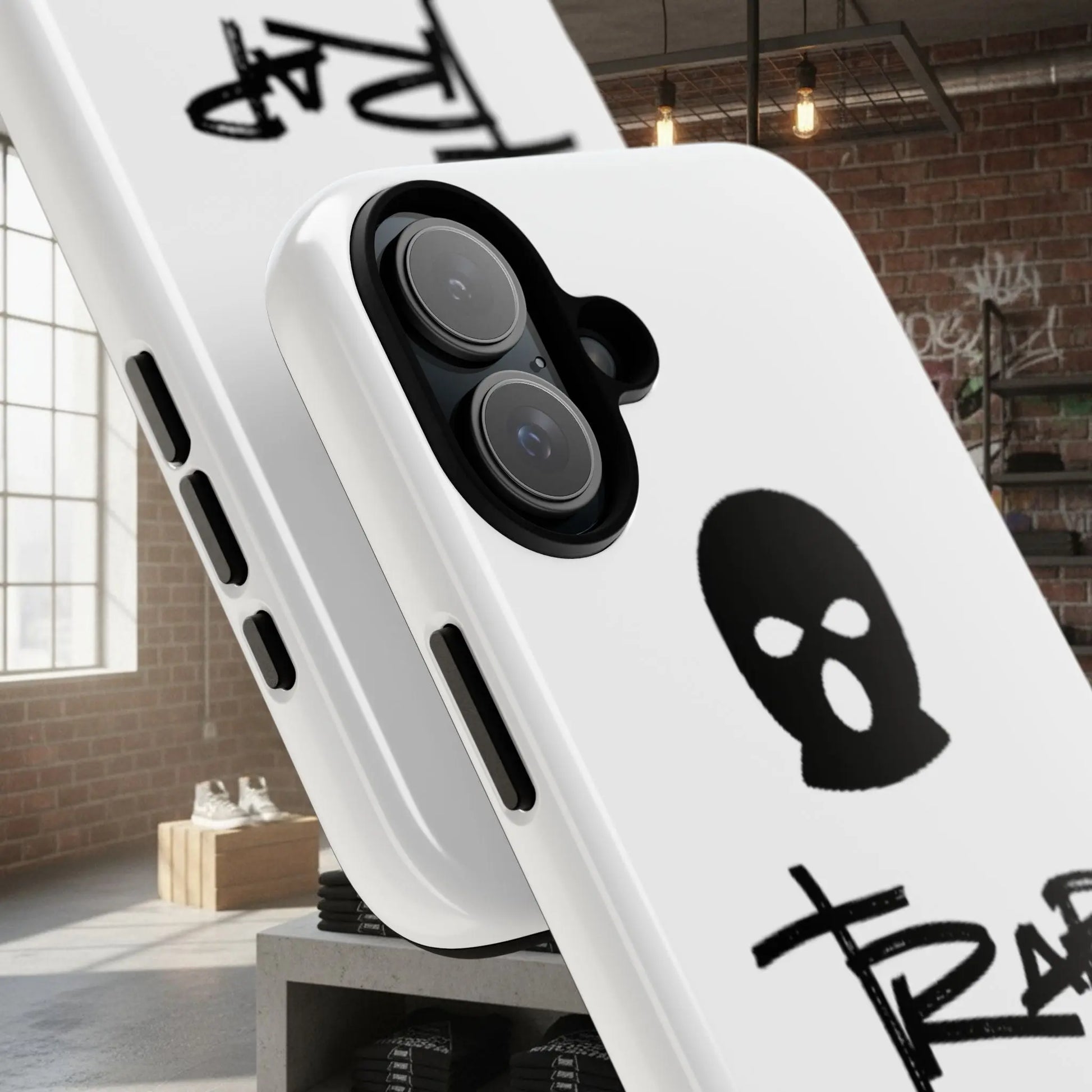 Phone Case - 'Trap Threads' Skully Logo Protective Cover Trap Threads clothing