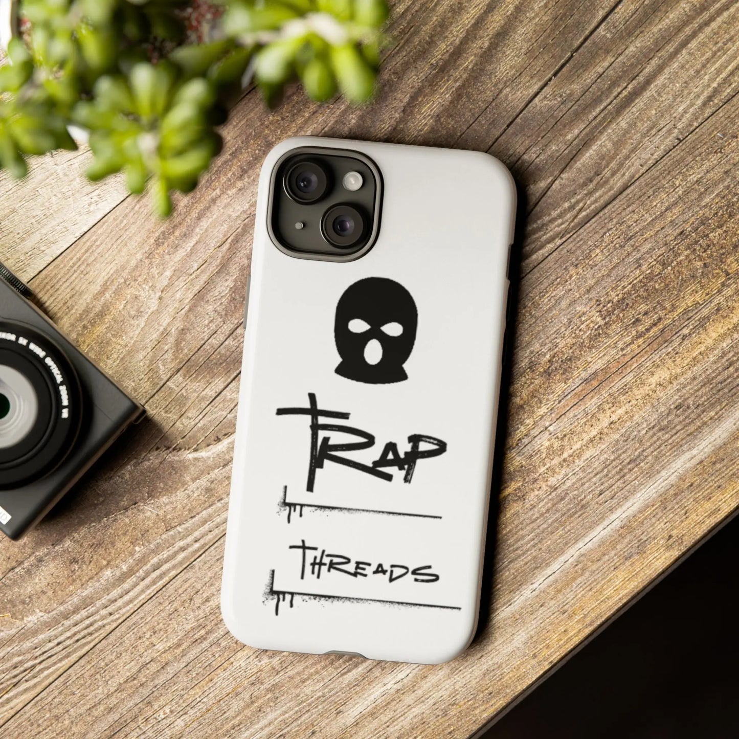 Phone Case - 'Trap Threads' Skully Logo Protective Cover Trap Threads clothing