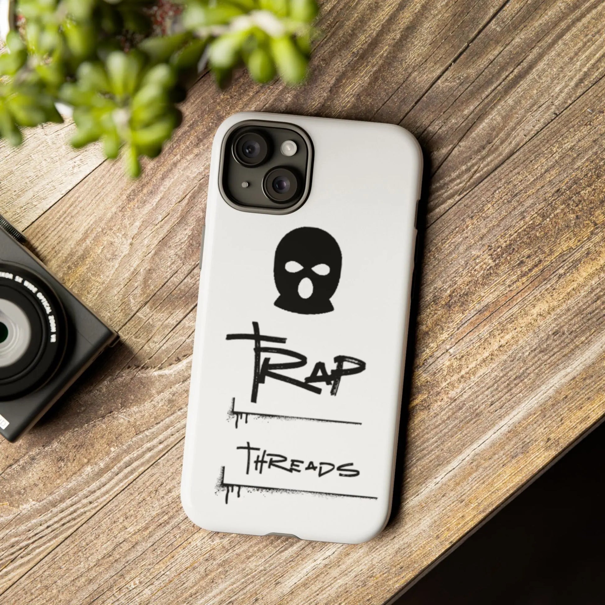 Phone Case - 'Trap Threads' Skully Logo Protective Cover Trap Threads clothing