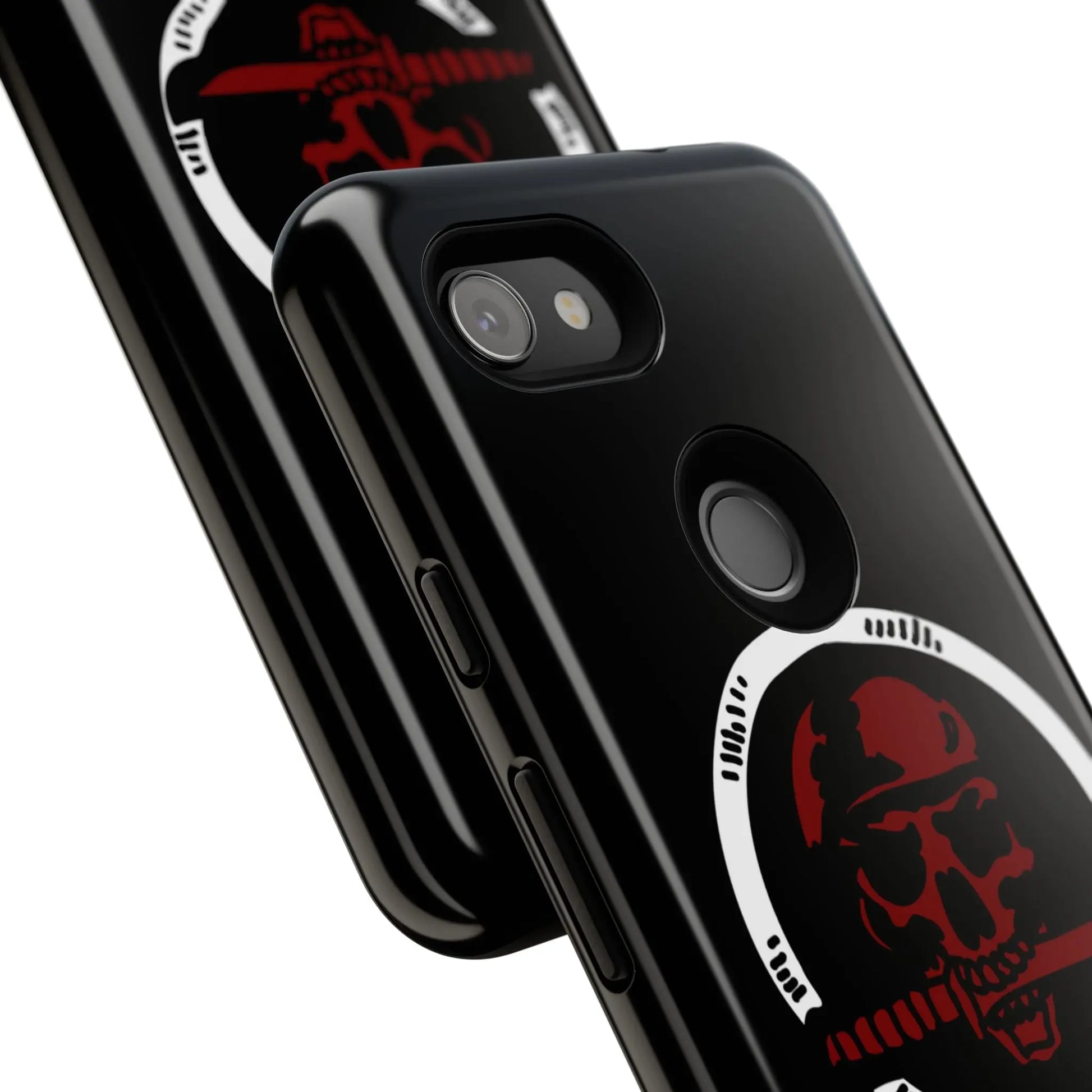 Phone Case - Skull and Sword Edgy Smartphone Cover for Men Printify
