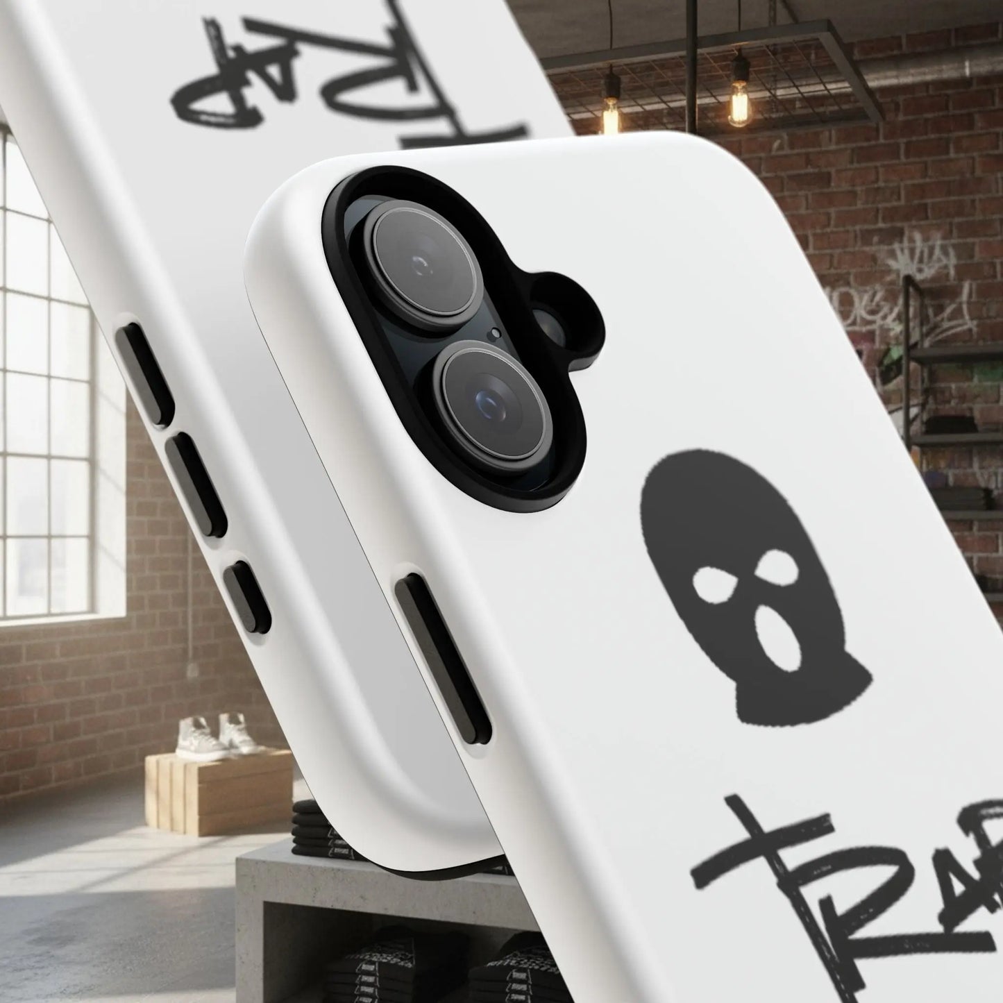 Phone Case - 'Trap Threads' Skully Logo Protective Cover Trap Threads clothing