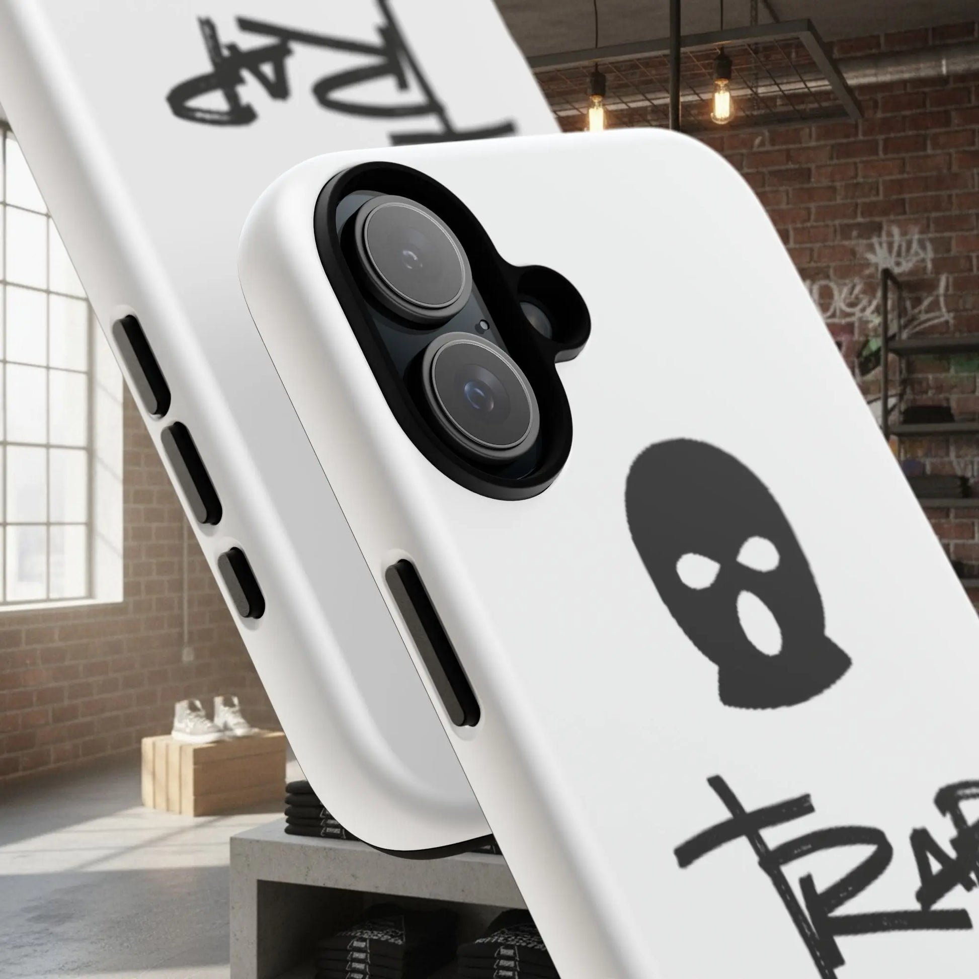 Phone Case - 'Trap Threads' Skully Logo Protective Cover Trap Threads clothing