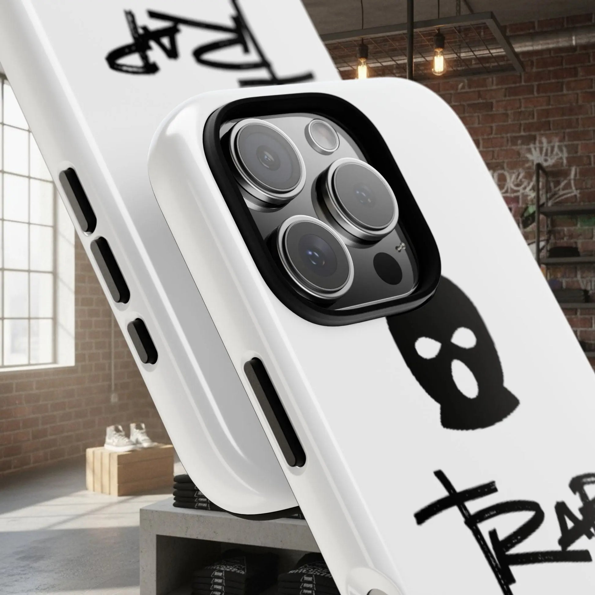 Phone Case - 'Trap Threads' Skully Logo Protective Cover Trap Threads clothing