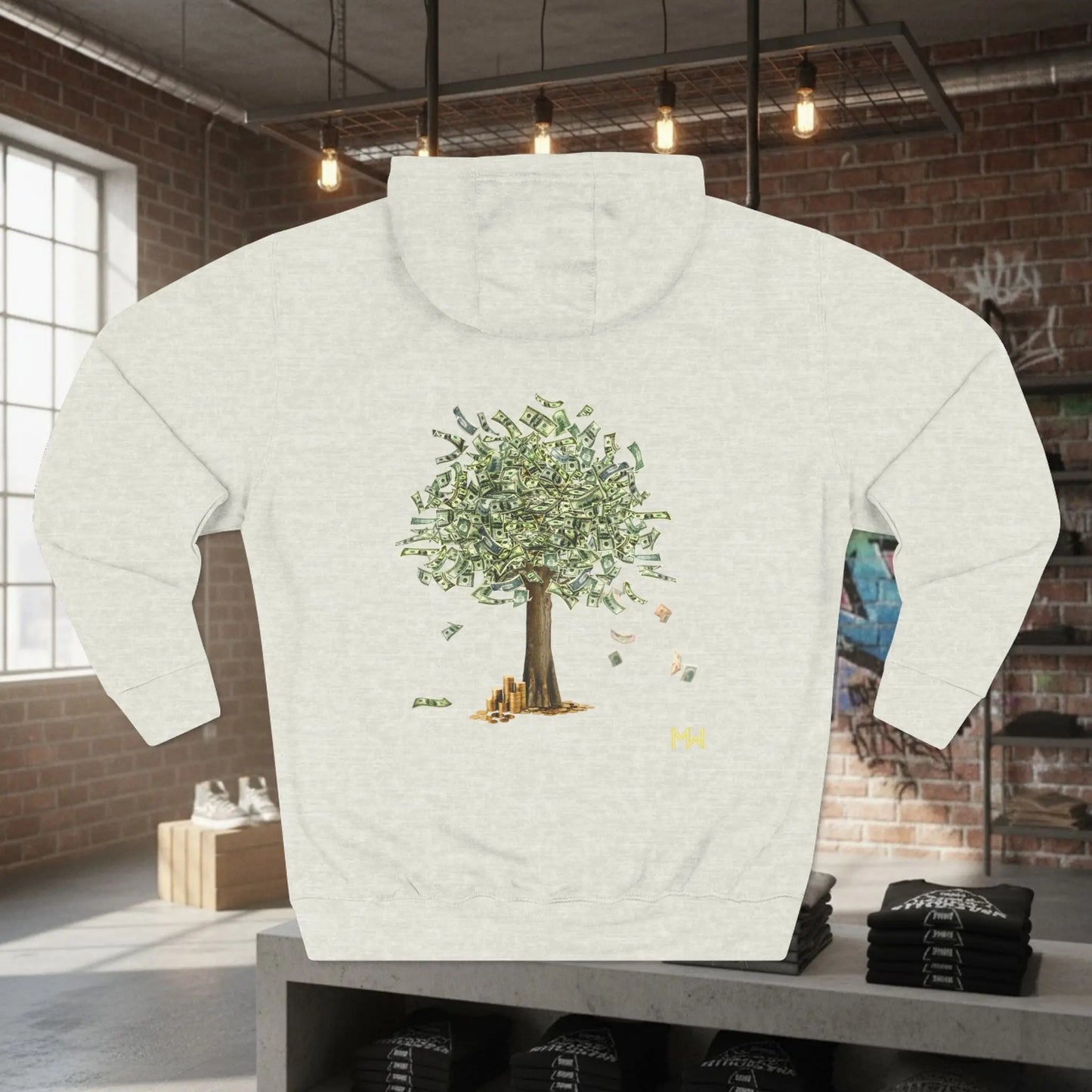 Mood Fleece Hoodie Printify