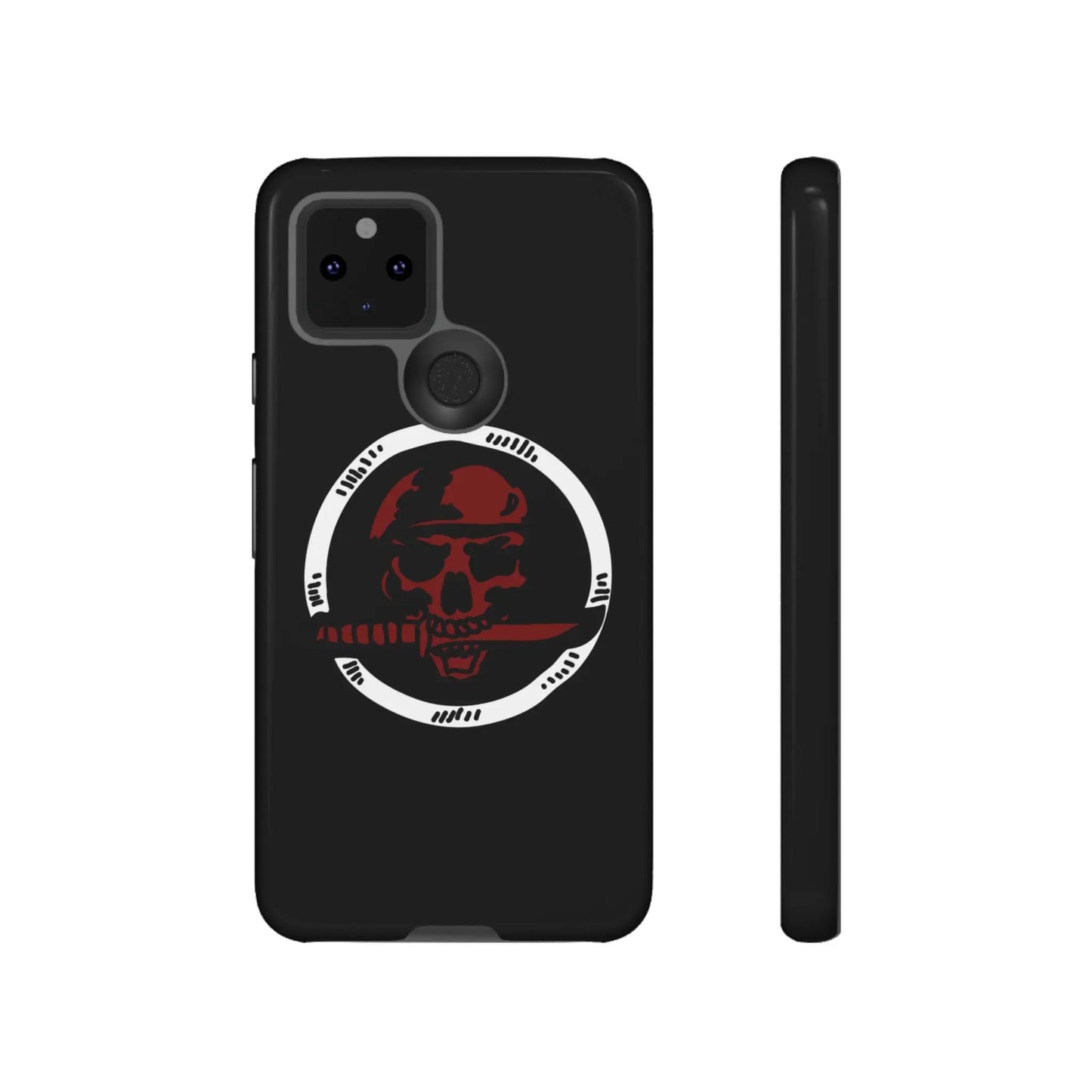 Phone Case - Skull and Sword Edgy Smartphone Cover for Men Printify