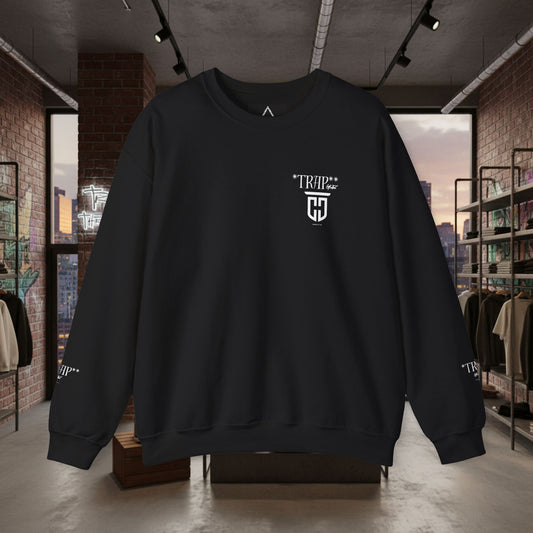 TrapGear Graphic Sweatshirt —  Vintage Streetwear Crewneck