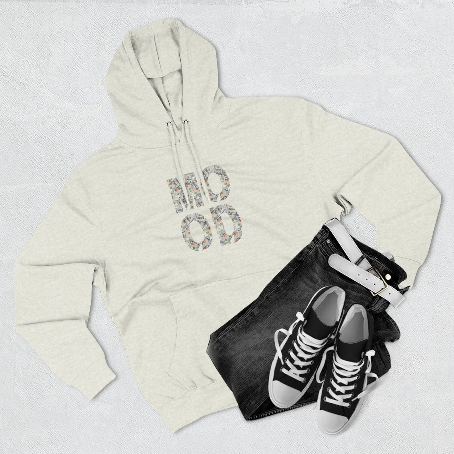 Mood Fleece Hoodie Printify