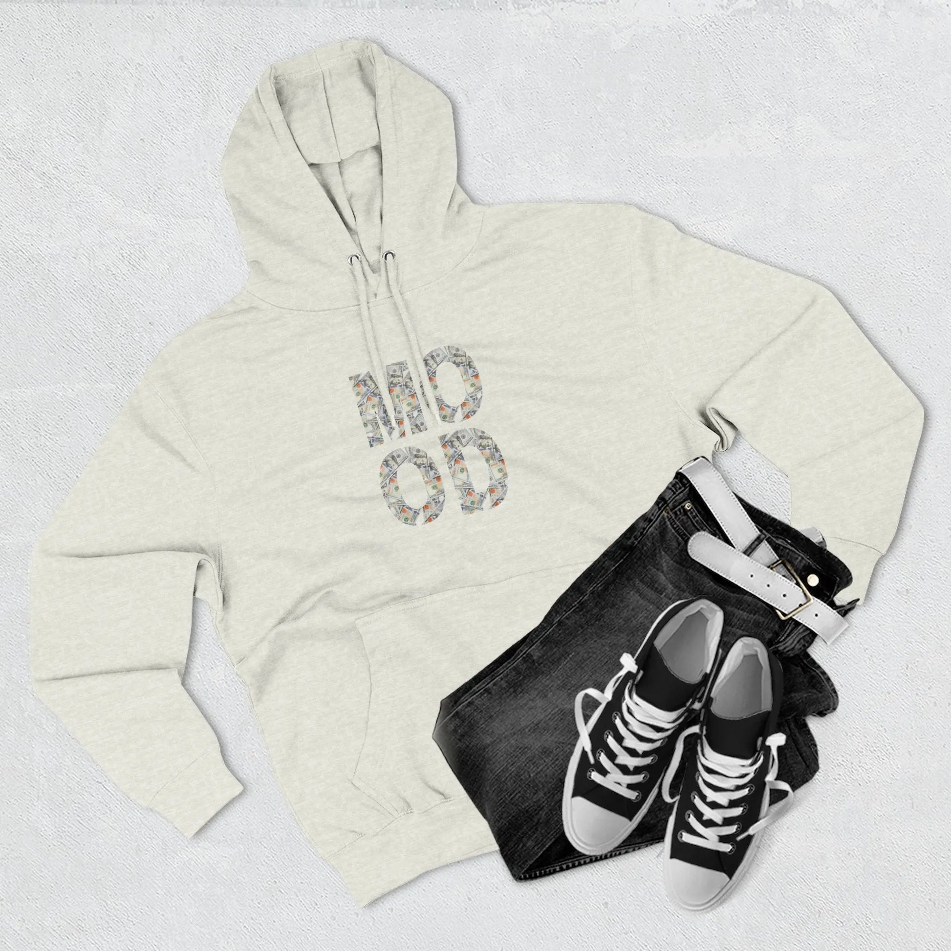 Mood Fleece Hoodie Printify