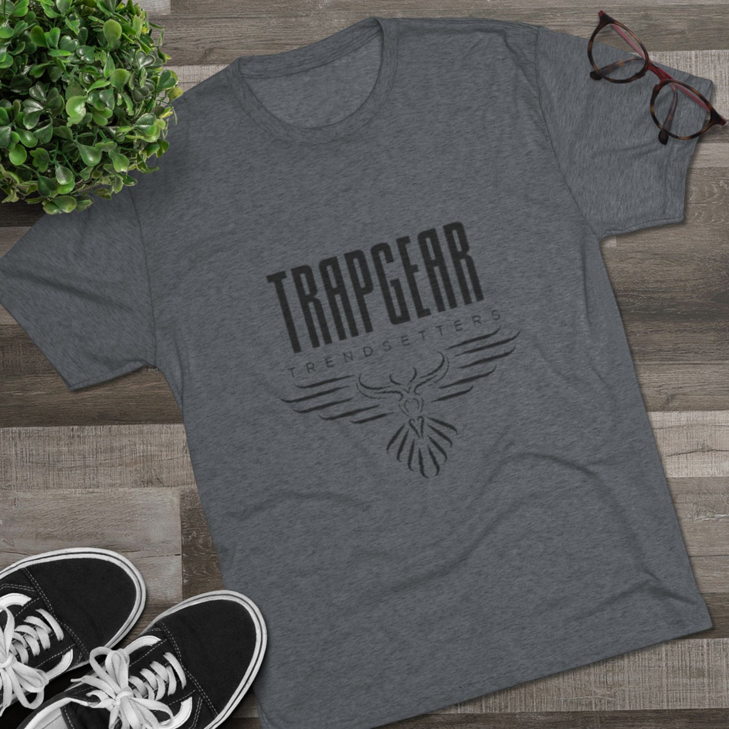 TrapGear Hustle Trees Graphic Tee — Trendsetter Streetwear Crew
