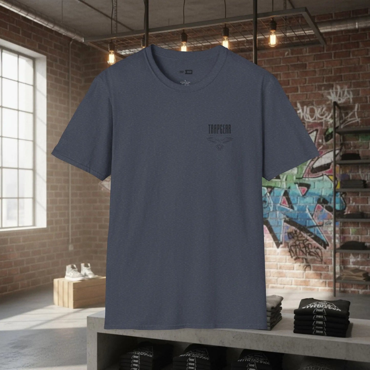 Softstyle T-Shirt TrapGear Trendsetter Born to Build Printify