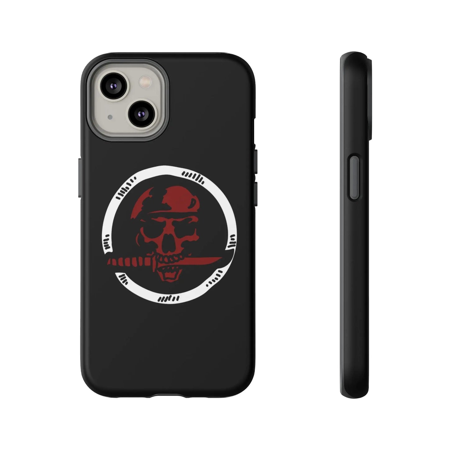 Phone Case - Skull and Sword Edgy Smartphone Cover for Men Printify